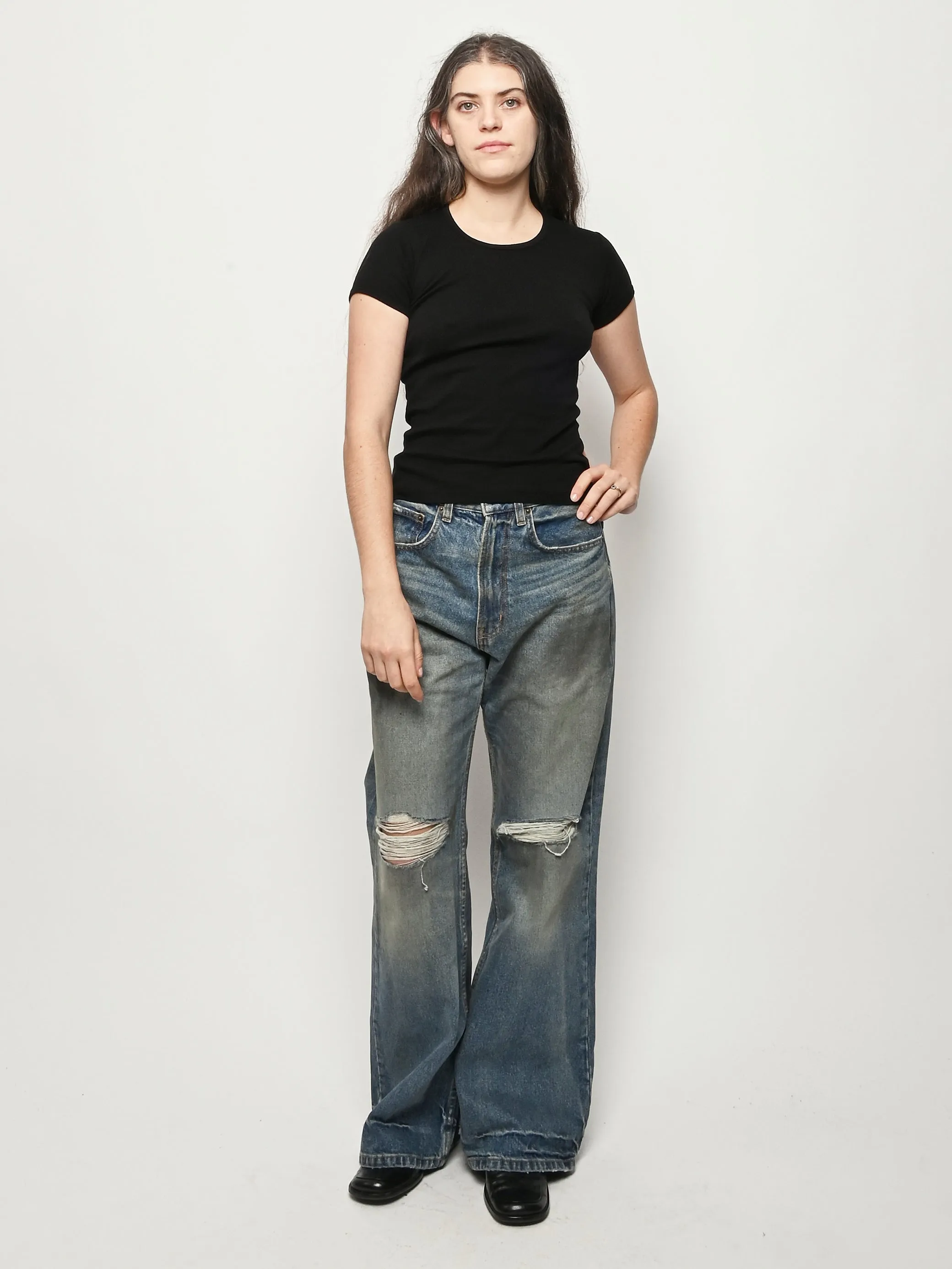 Black Bellevue Tee sold by Frances May Houseline