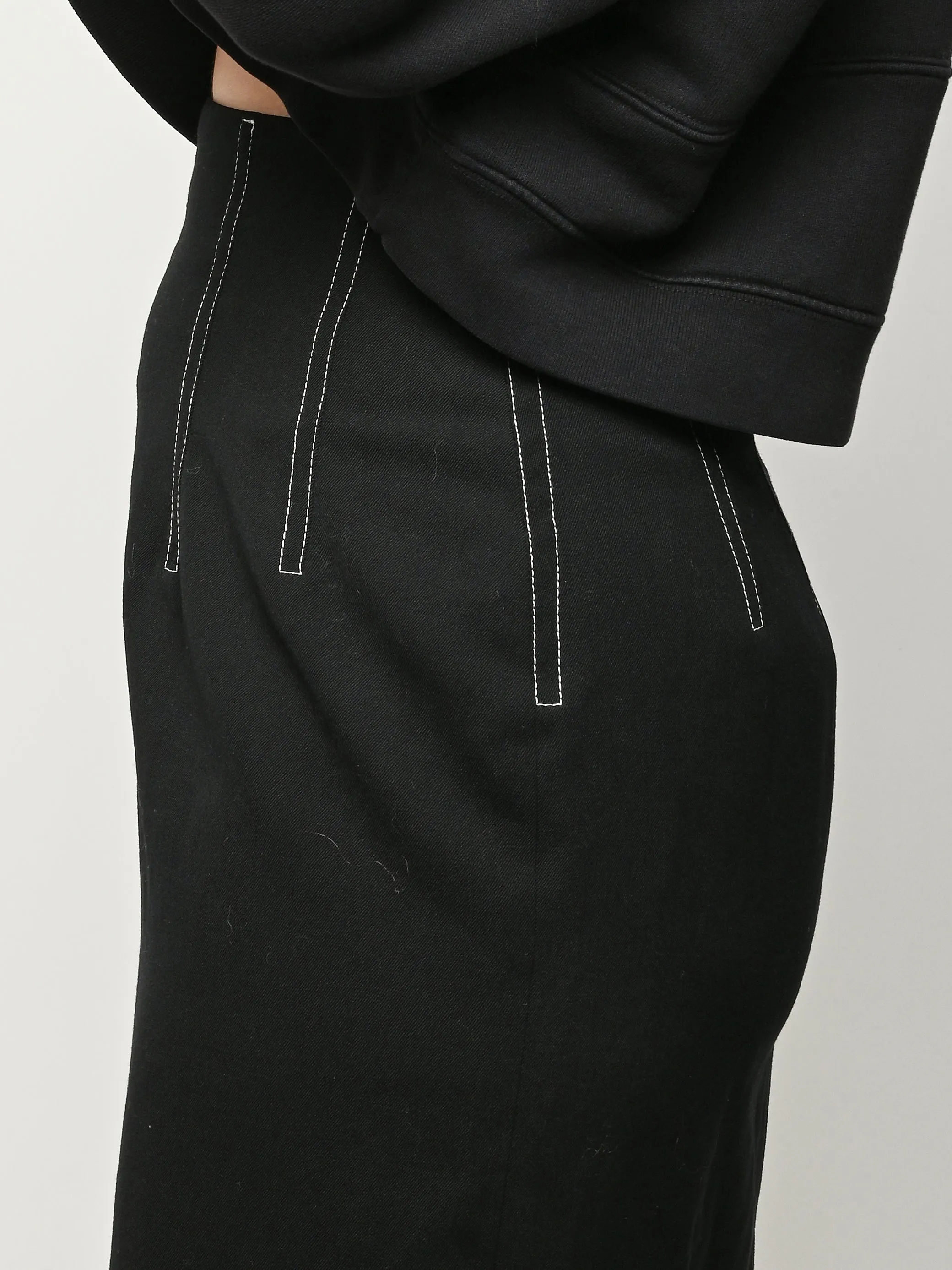 Black Corset Skirt sold by Frances May Houseline product image thumbnail 3