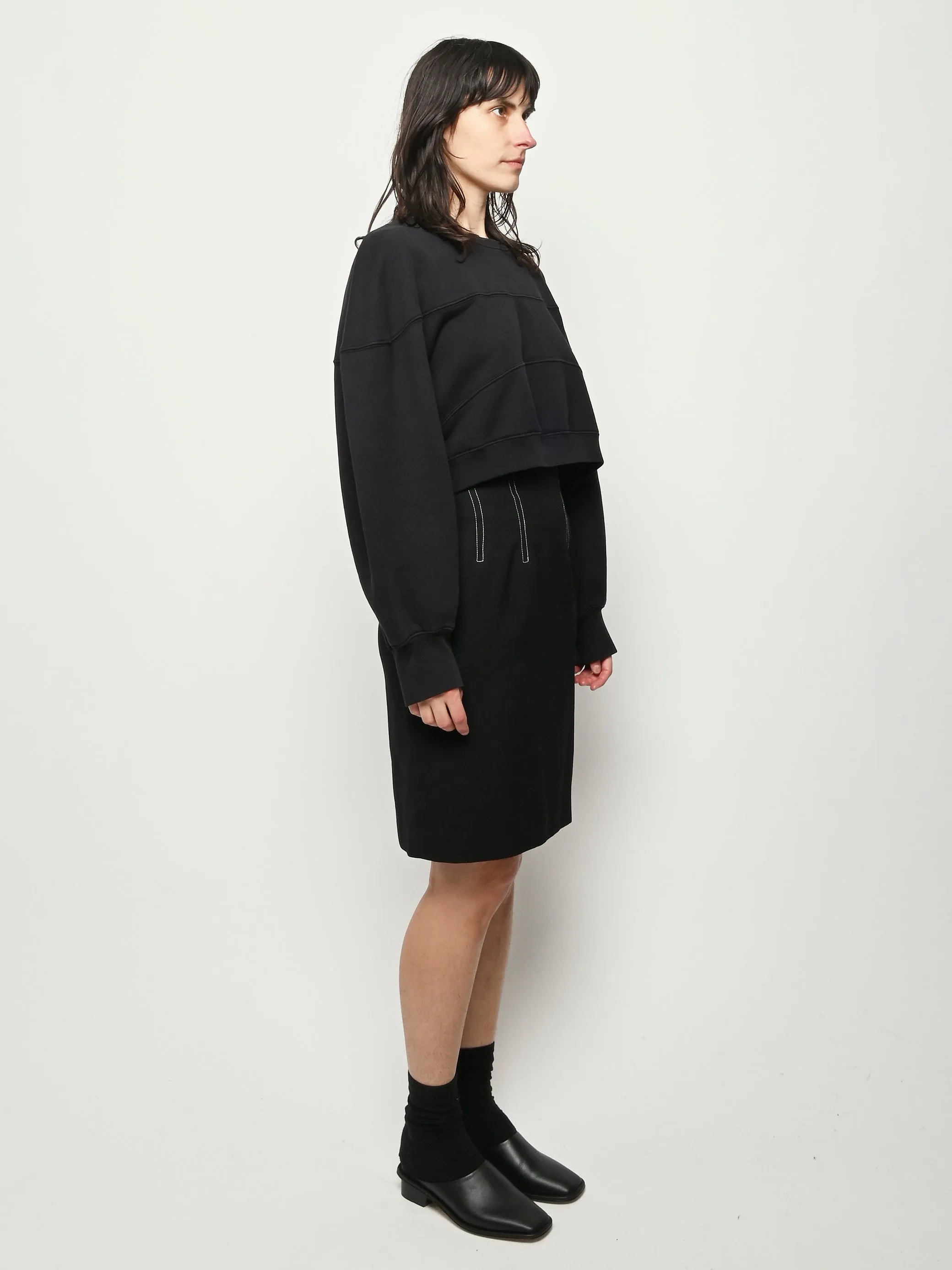 Black Corset Skirt sold by Frances May Houseline product image thumbnail 5