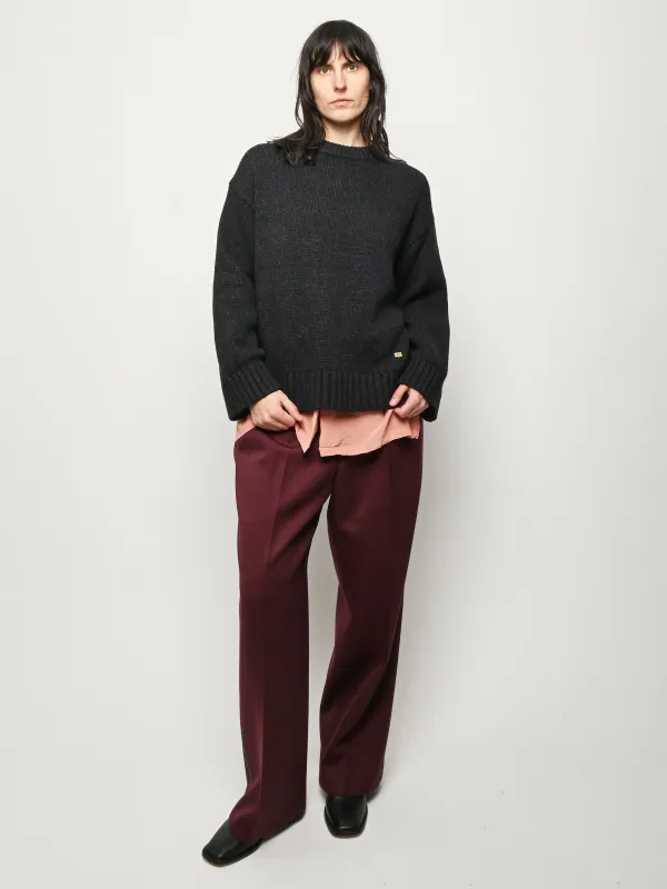 Phantom Chunky Wool Mix Sweater sold by Frances May Houseline