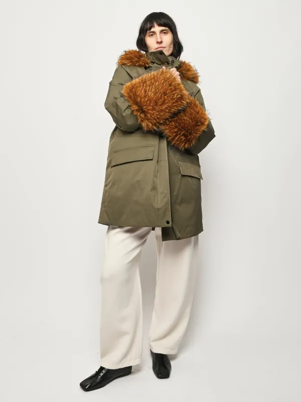 Olive Thyra Coat sold by Frances May Houseline