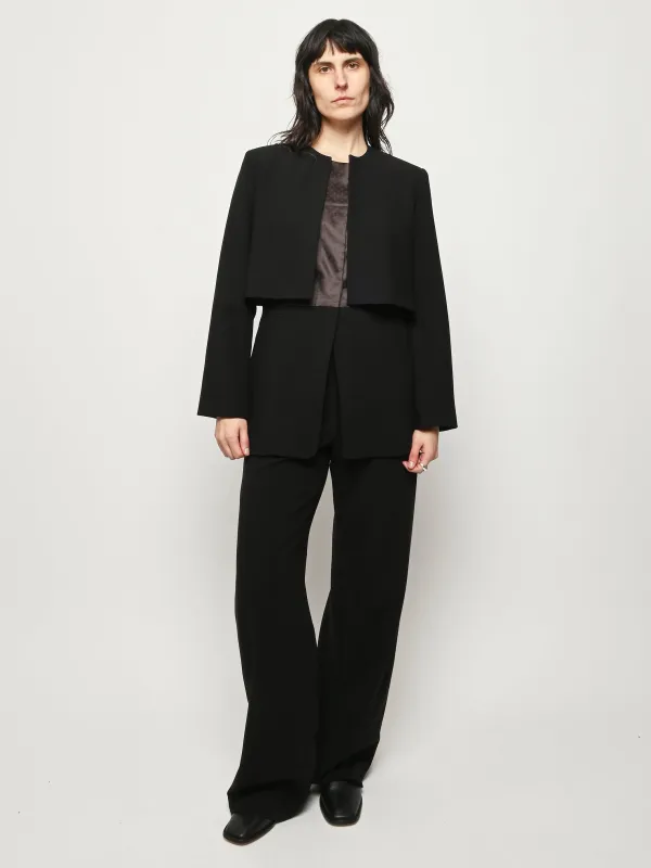 Black Gemelli Blazer made by Rachel Comey