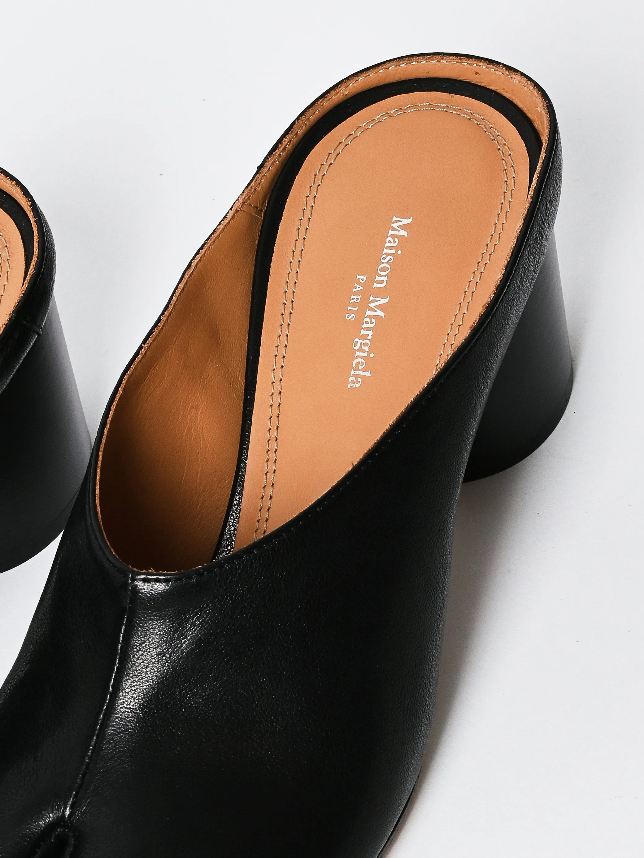 Black Tabi Décolleté Mule sold by Frances May Houseline product image thumbnail 4