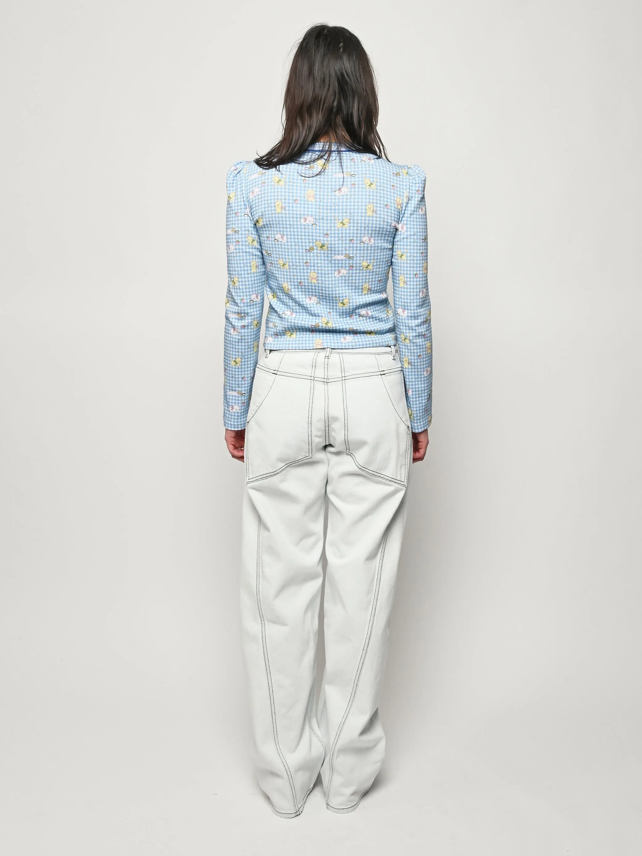 Blue Multi Nova Cardigan sold by Frances May Houseline product image thumbnail 5