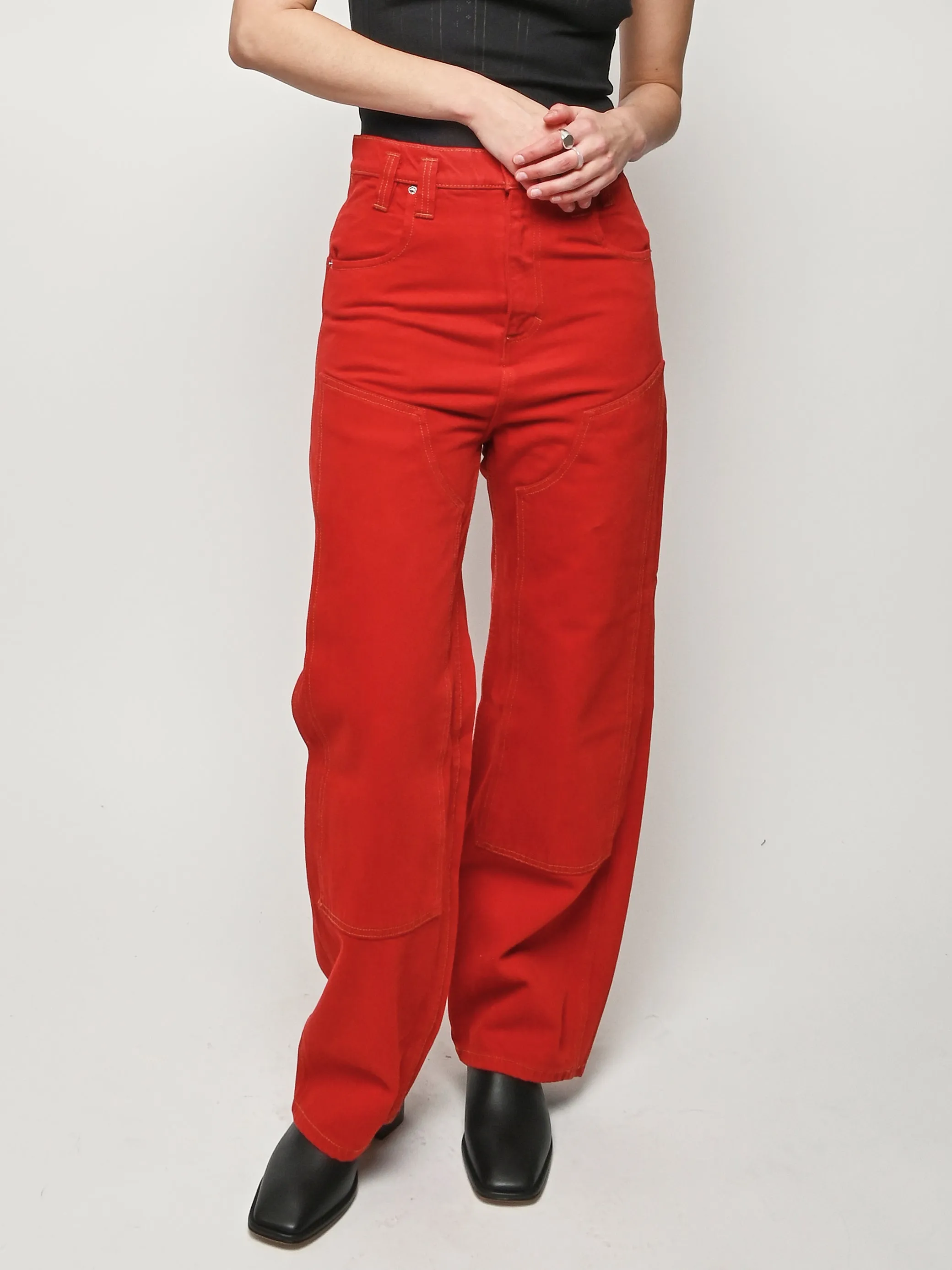 Poppy Double Knee Baggy Jean sold by Frances May Houseline product image thumbnail 2