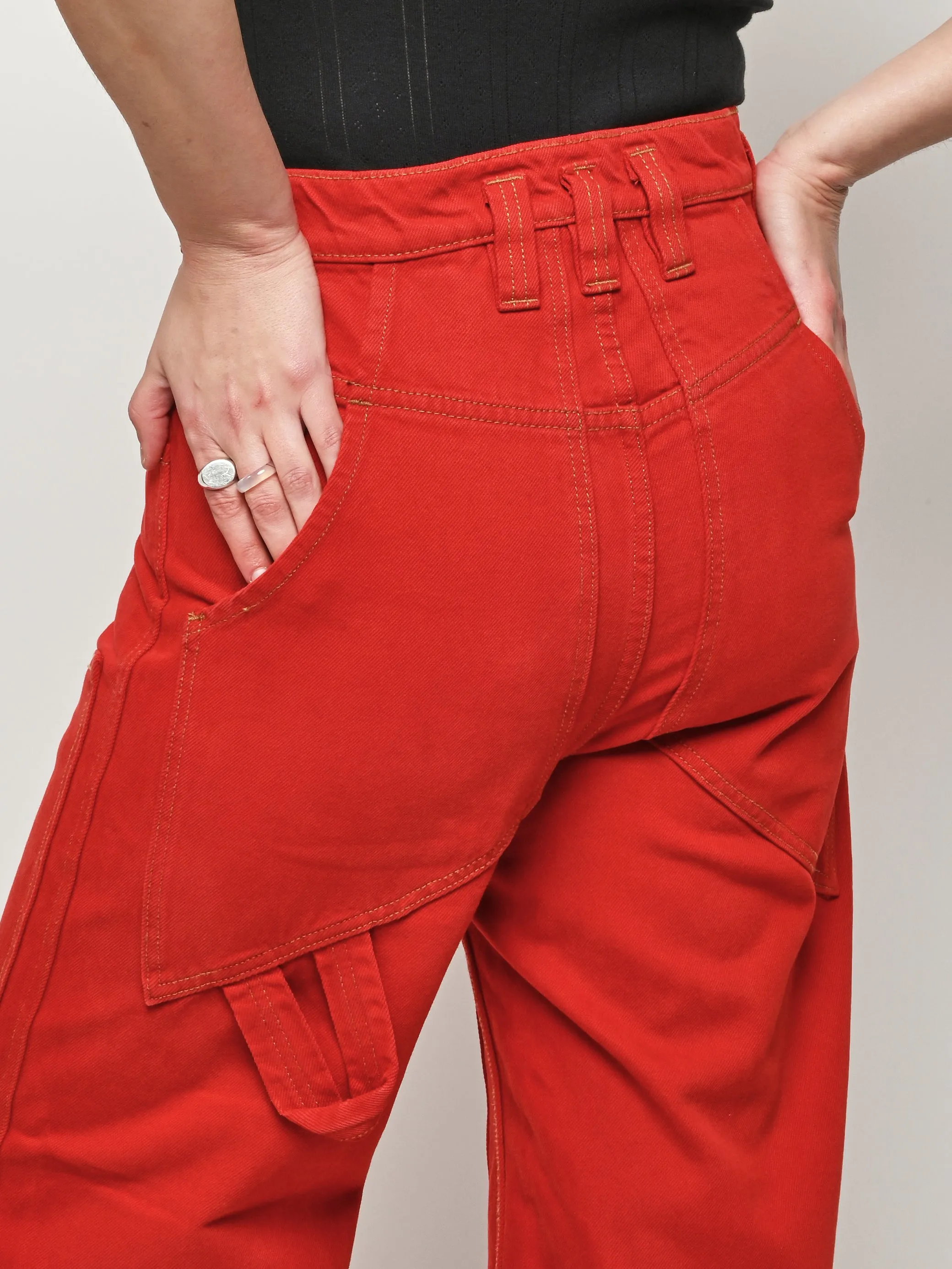 Poppy Double Knee Baggy Jean sold by Frances May Houseline product image thumbnail 5