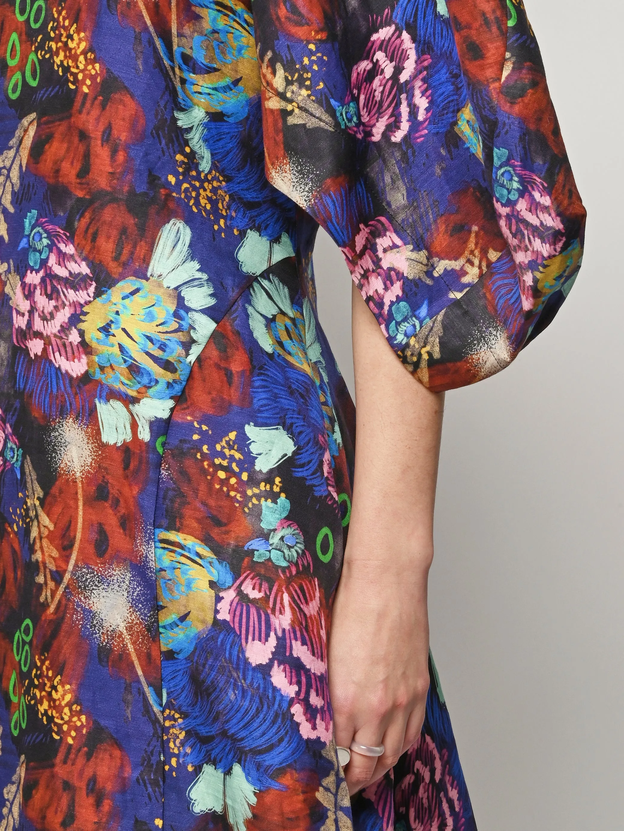 Space Chickens Double Bass Dress sold by Frances May Houseline product image thumbnail 3