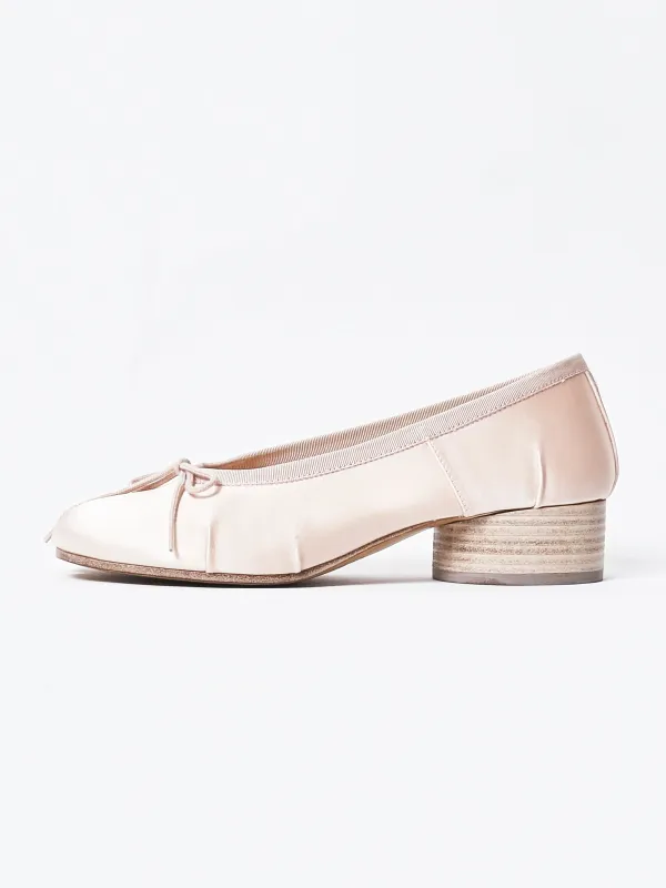Alba Tabi Satin Ballerina made by Maison Margiela