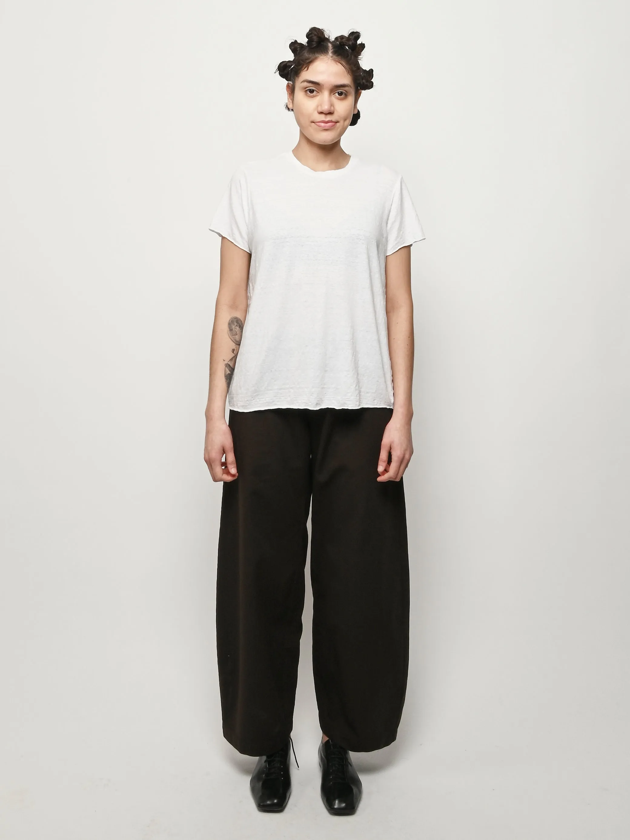 White Rico Lieto Tee sold by Frances May Houseline