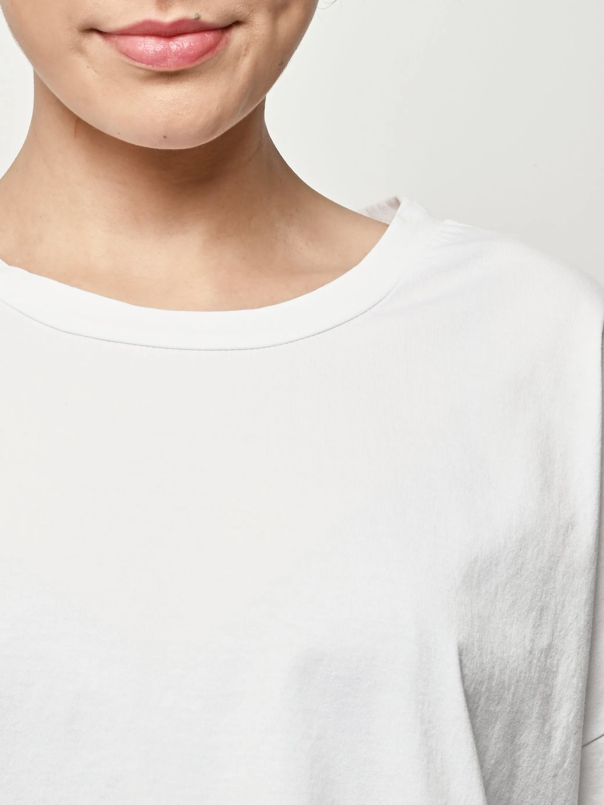 White Frida Tee sold by Frances May Houseline product image thumbnail 3