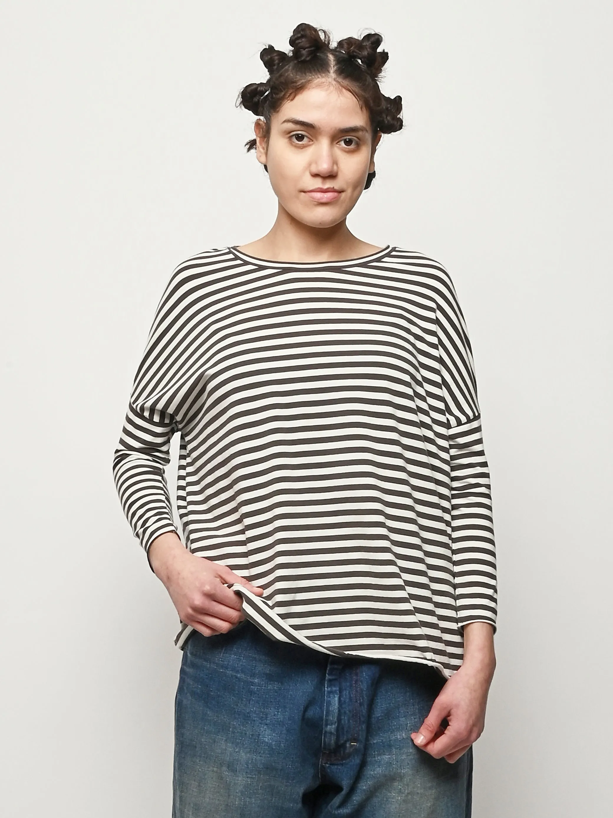 Avorio Ata Striped Tee sold by Frances May Houseline product image thumbnail 2