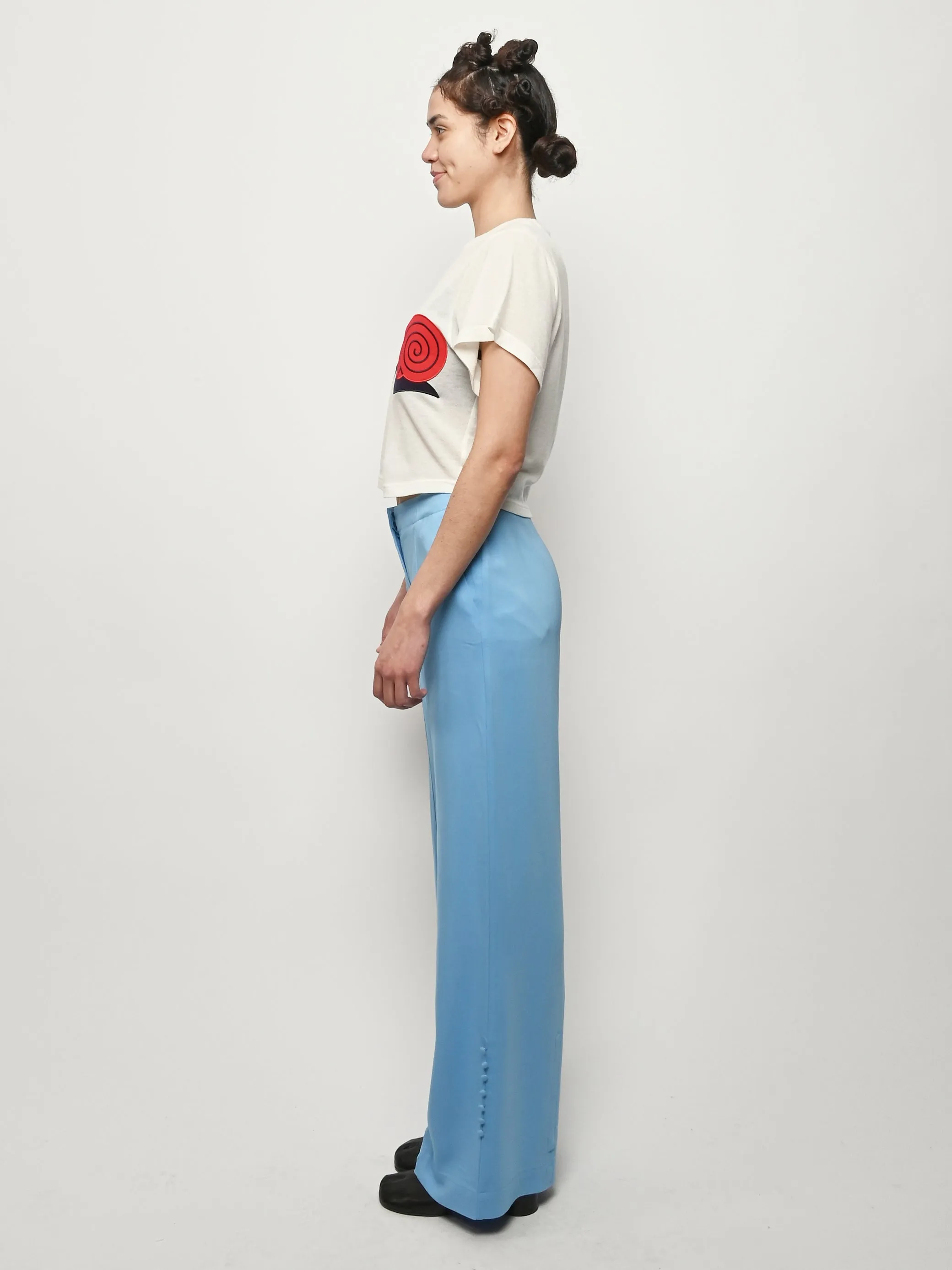 Snail Boobs Wool Blend Tommy Tee sold by Frances May Houseline product image thumbnail 4