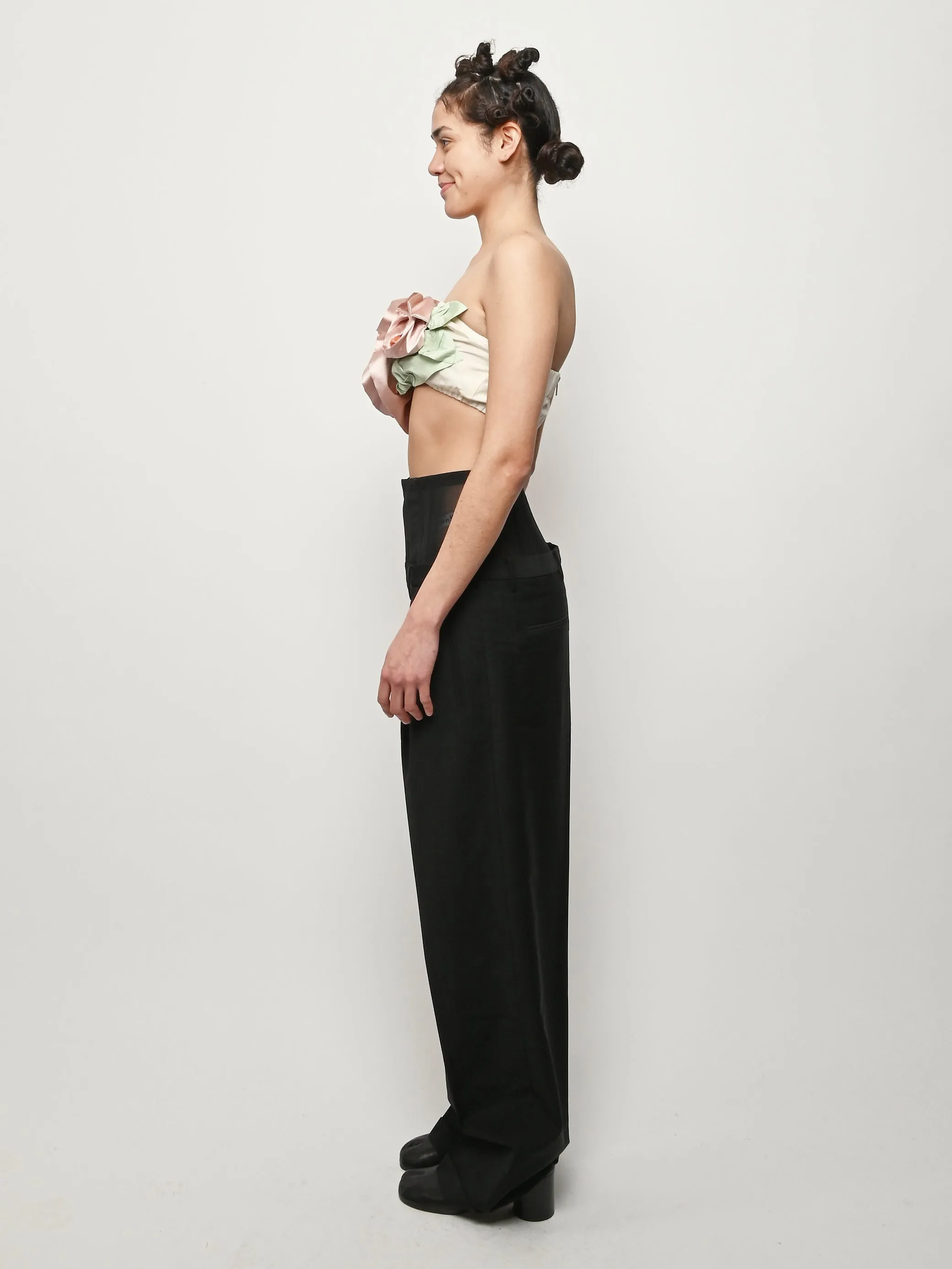 Cream/Multi Pressed Rosette Bouquet Top sold by Frances May Houseline product image thumbnail 4