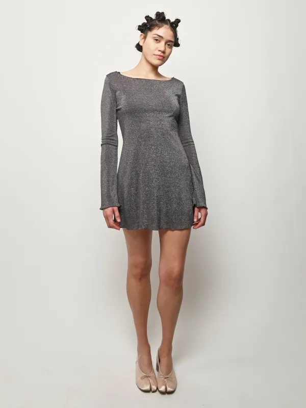 Espresso Shimmer Knit Elektra Dress made by Gil Rodriguez