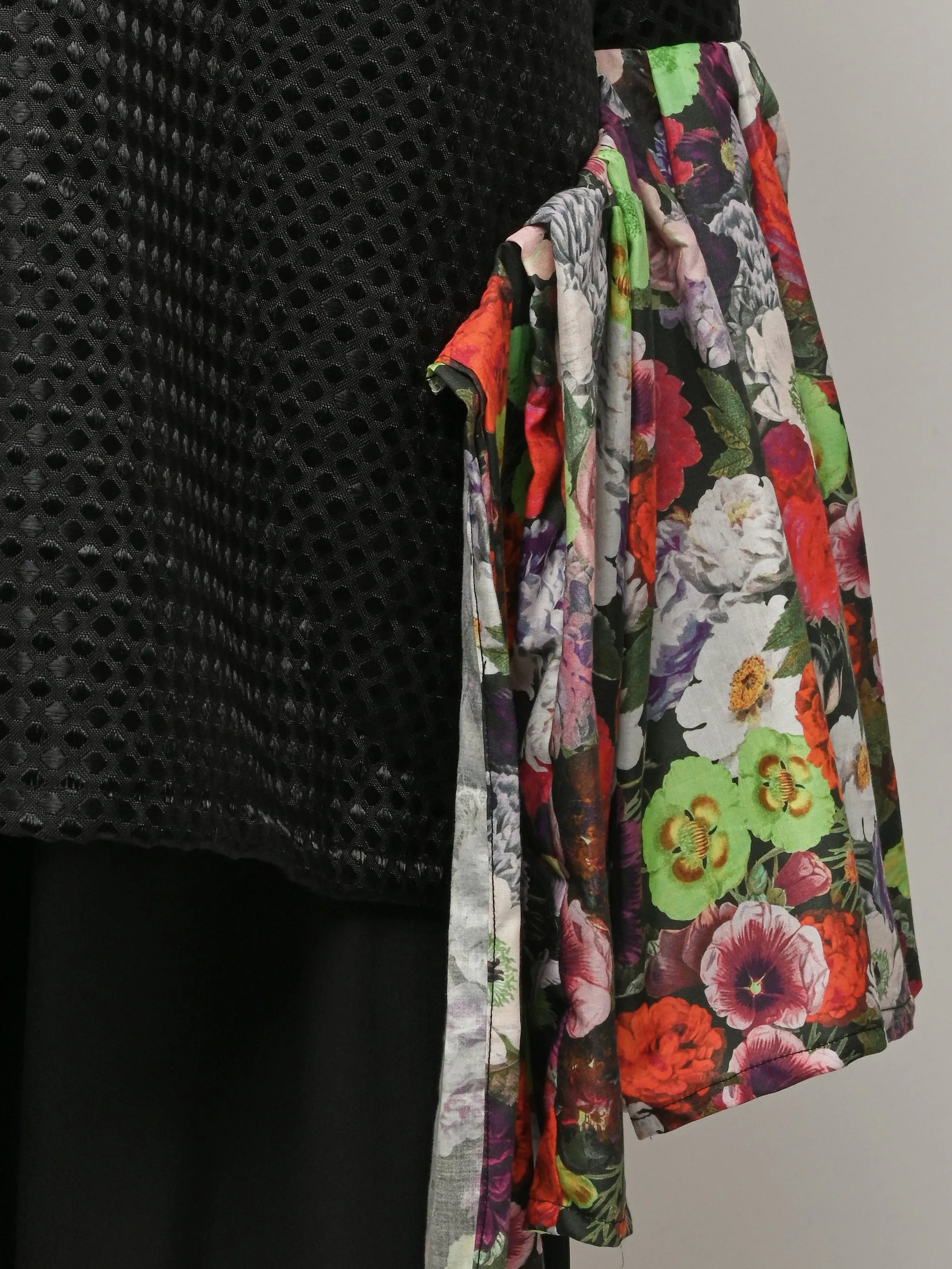 Black Dress W/Floral Detail sold by Frances May Houseline product image thumbnail 4