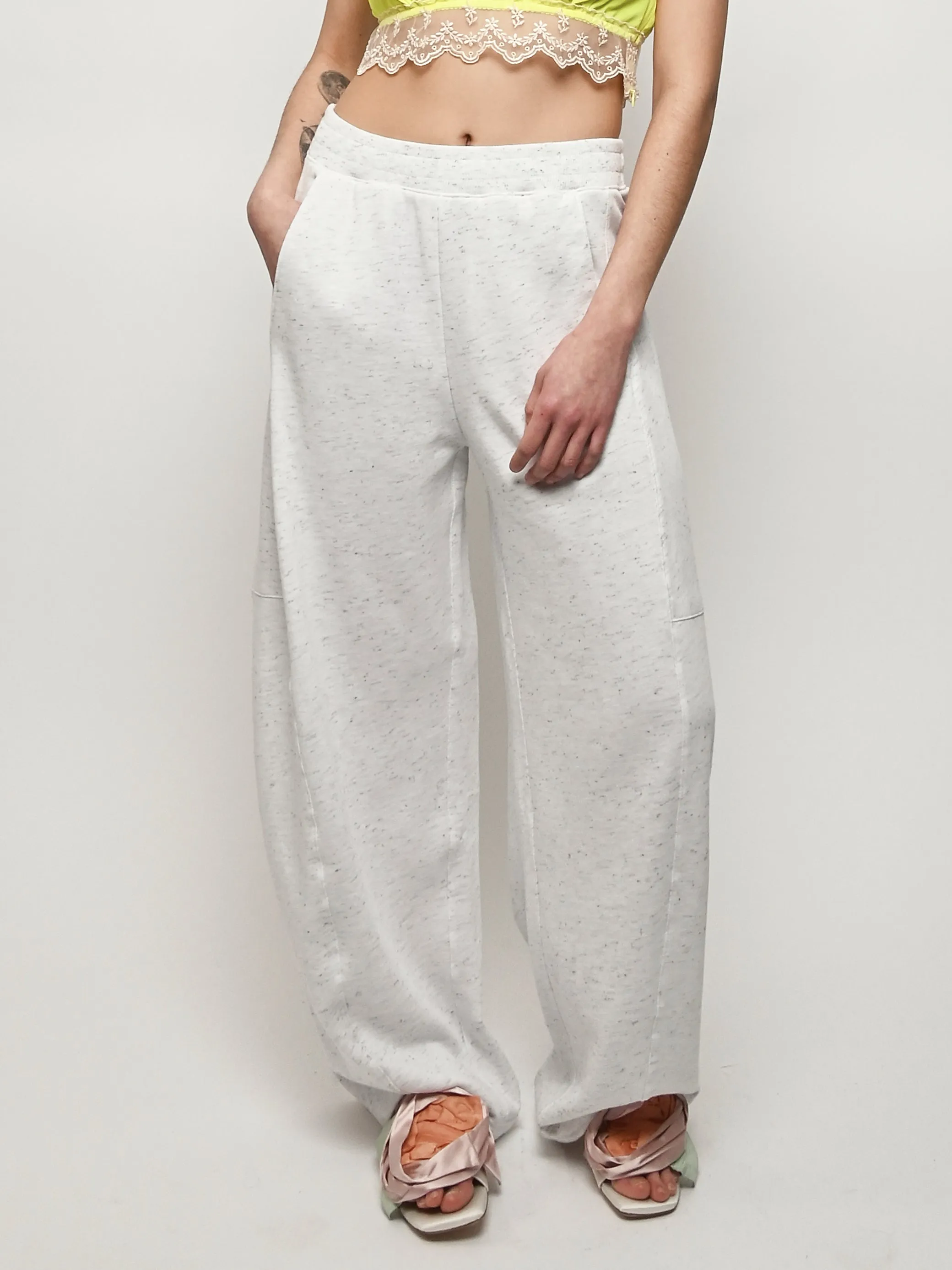 White/Multi Spring Tweedy Winslow Pant sold by Frances May Houseline product image thumbnail 2