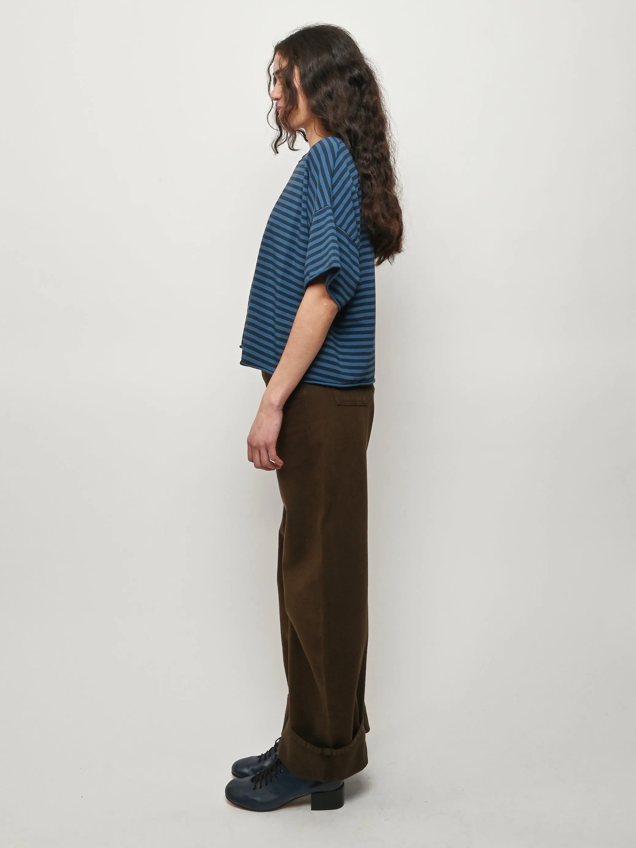 Itaca Striped Jersey Frida Tee sold by Frances May Houseline product image thumbnail 4