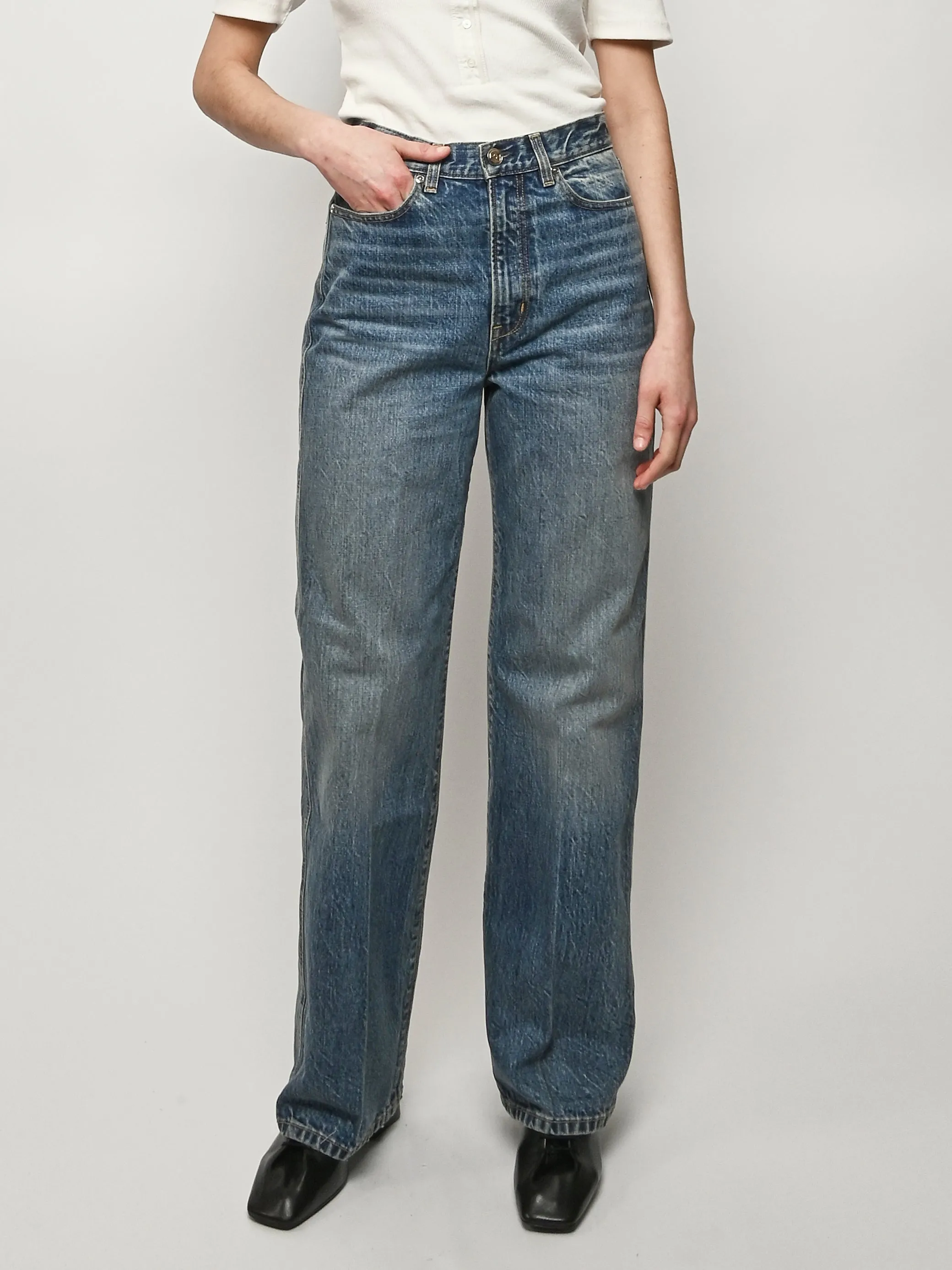 Nouveau Wash The Quinn Jean sold by Frances May Houseline product image thumbnail 2