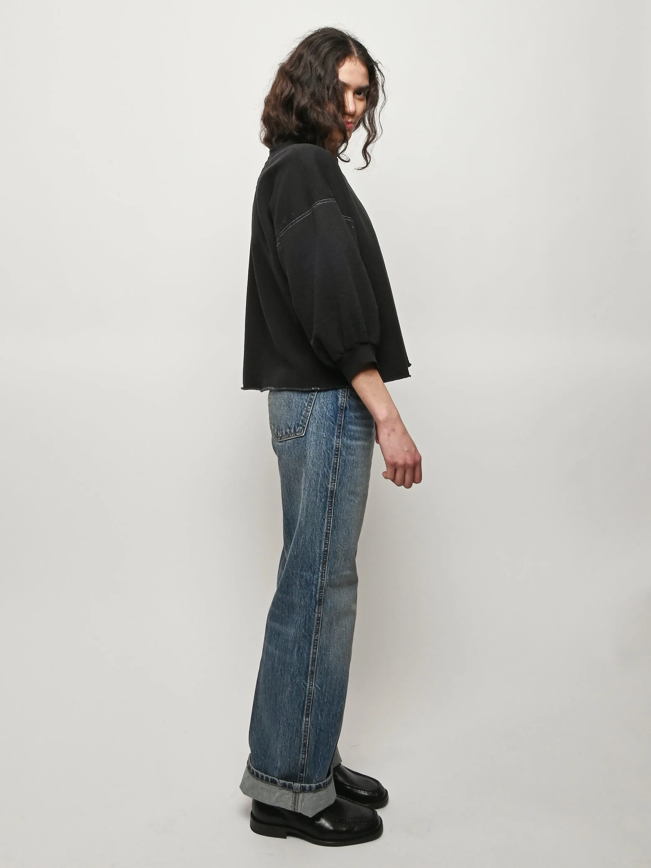 Charcoal Fond Sweatshirt sold by Frances May Houseline