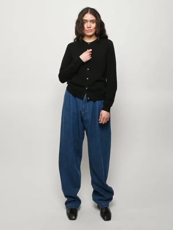 Black Cardigan made by Soft Goat