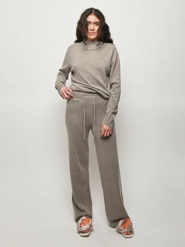 Greige Cashmere Set made by Soft Goat