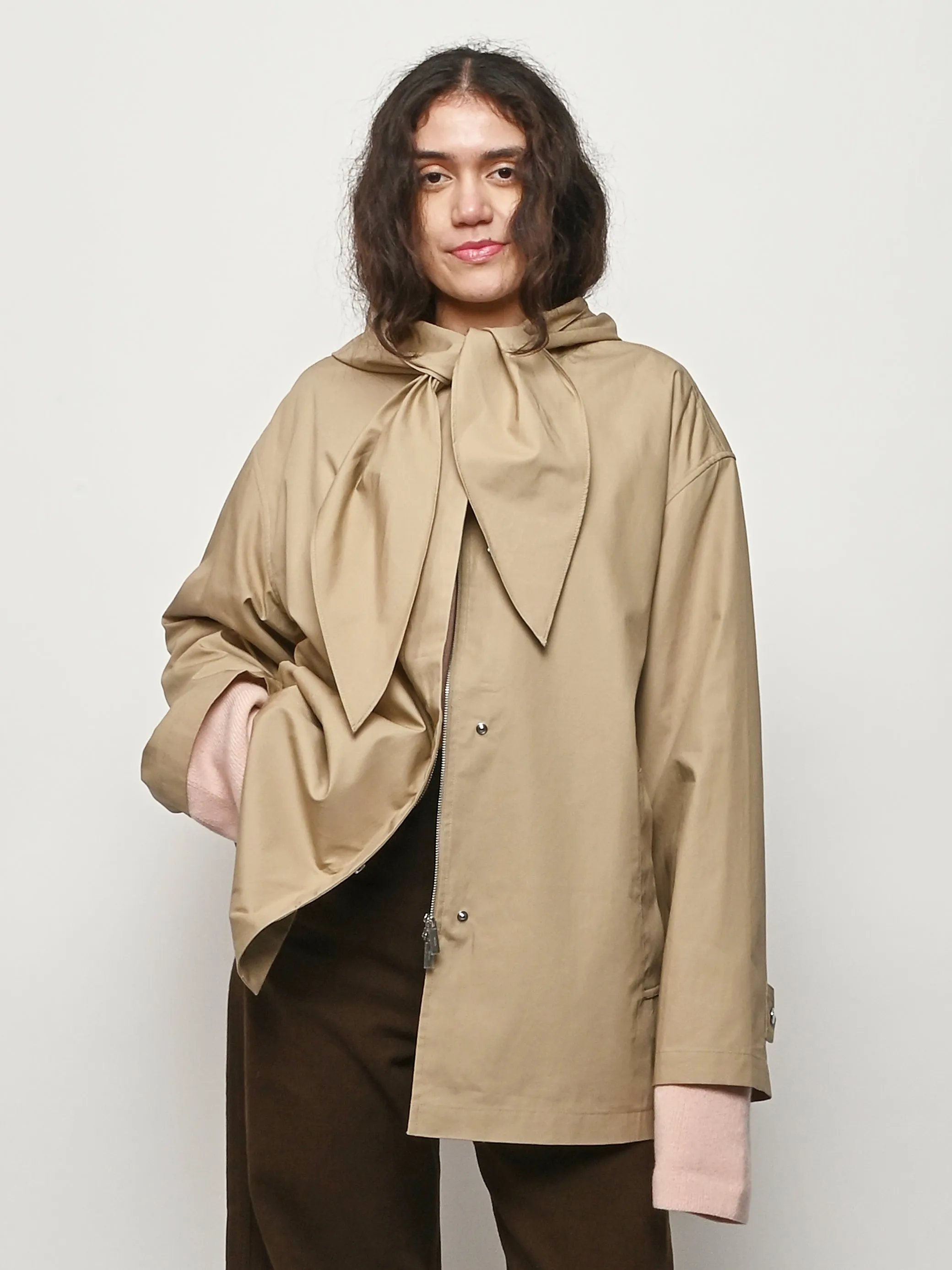 Cashew Technical Scarf Jacket sold by Frances May Houseline product image thumbnail 2