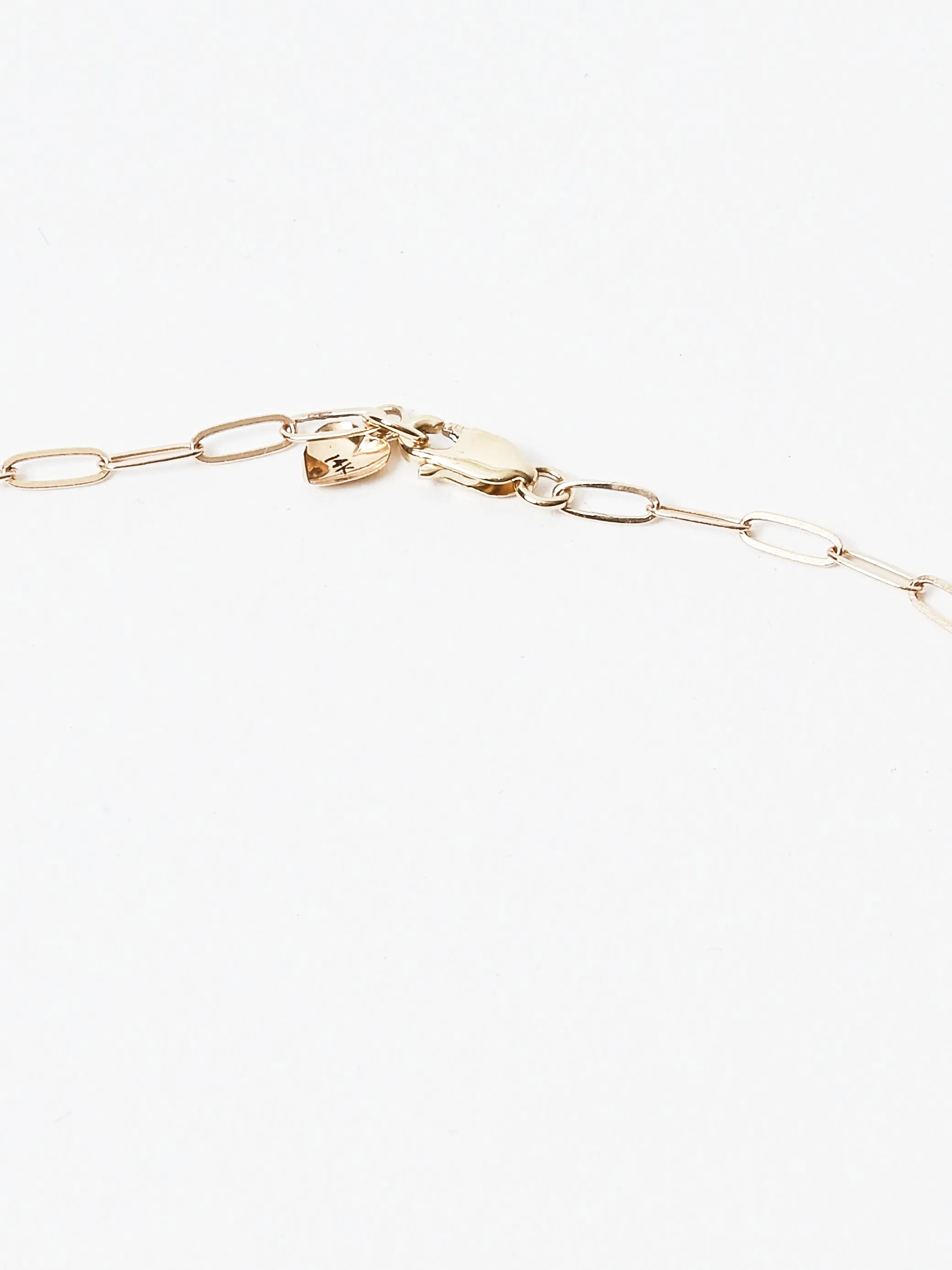 White/Grey/Salt Pepper Diamonds Gold Debris Necklace sold by Frances May Houseline product image thumbnail 4