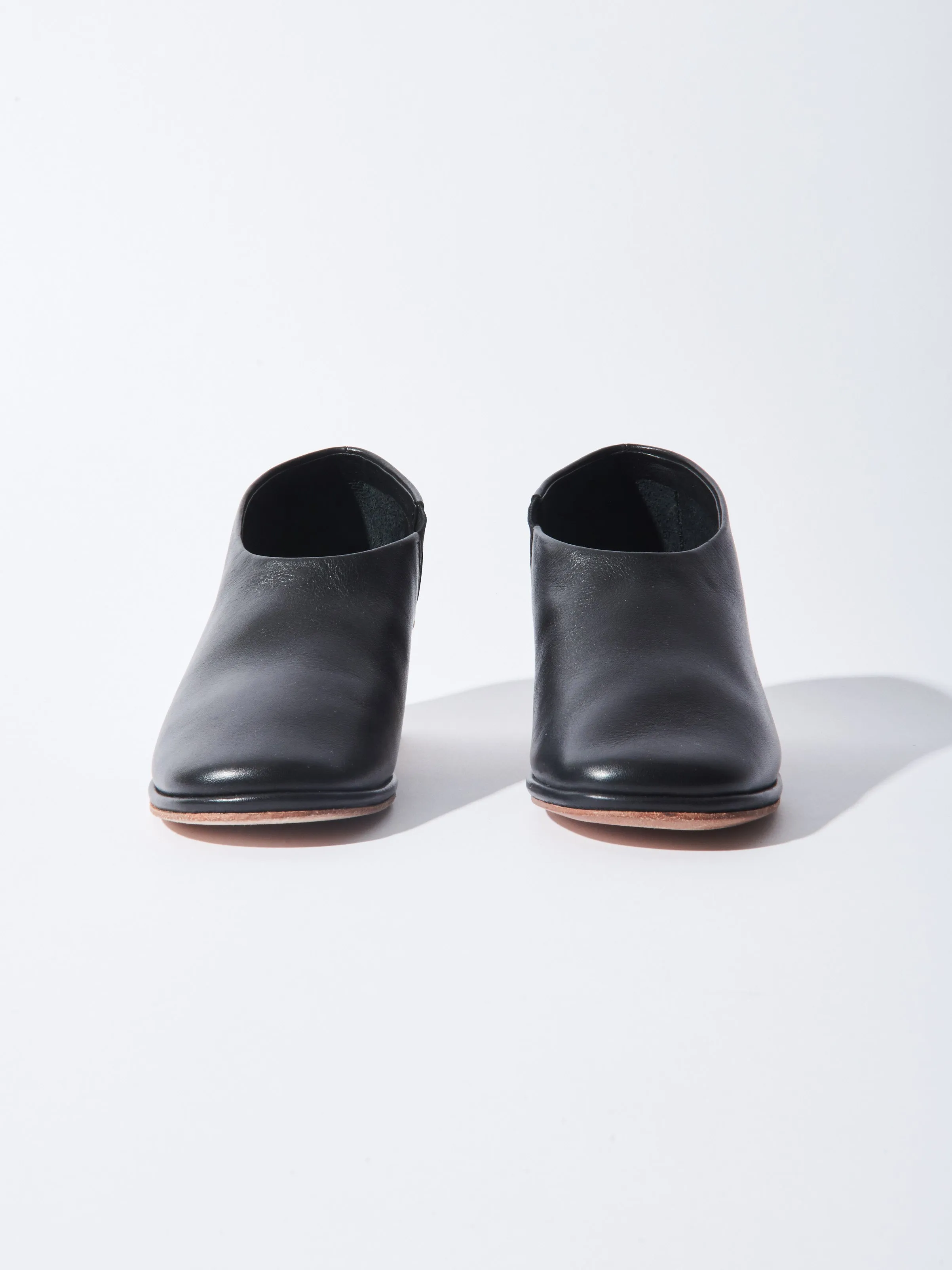 Black Dowel Heel sold by Frances May Houseline product image thumbnail 3