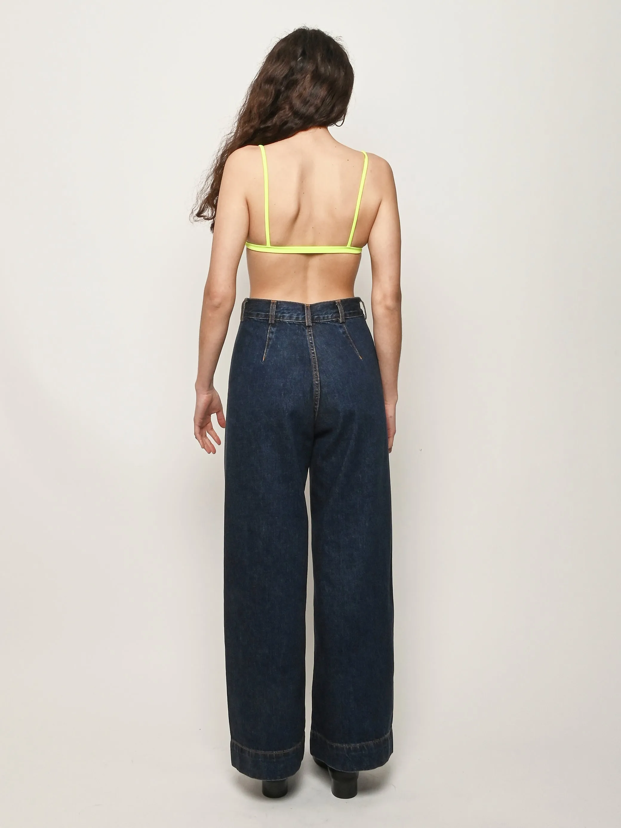 Sirio Yellow Mississippi Swim Top sold by Frances May Houseline product image thumbnail 5