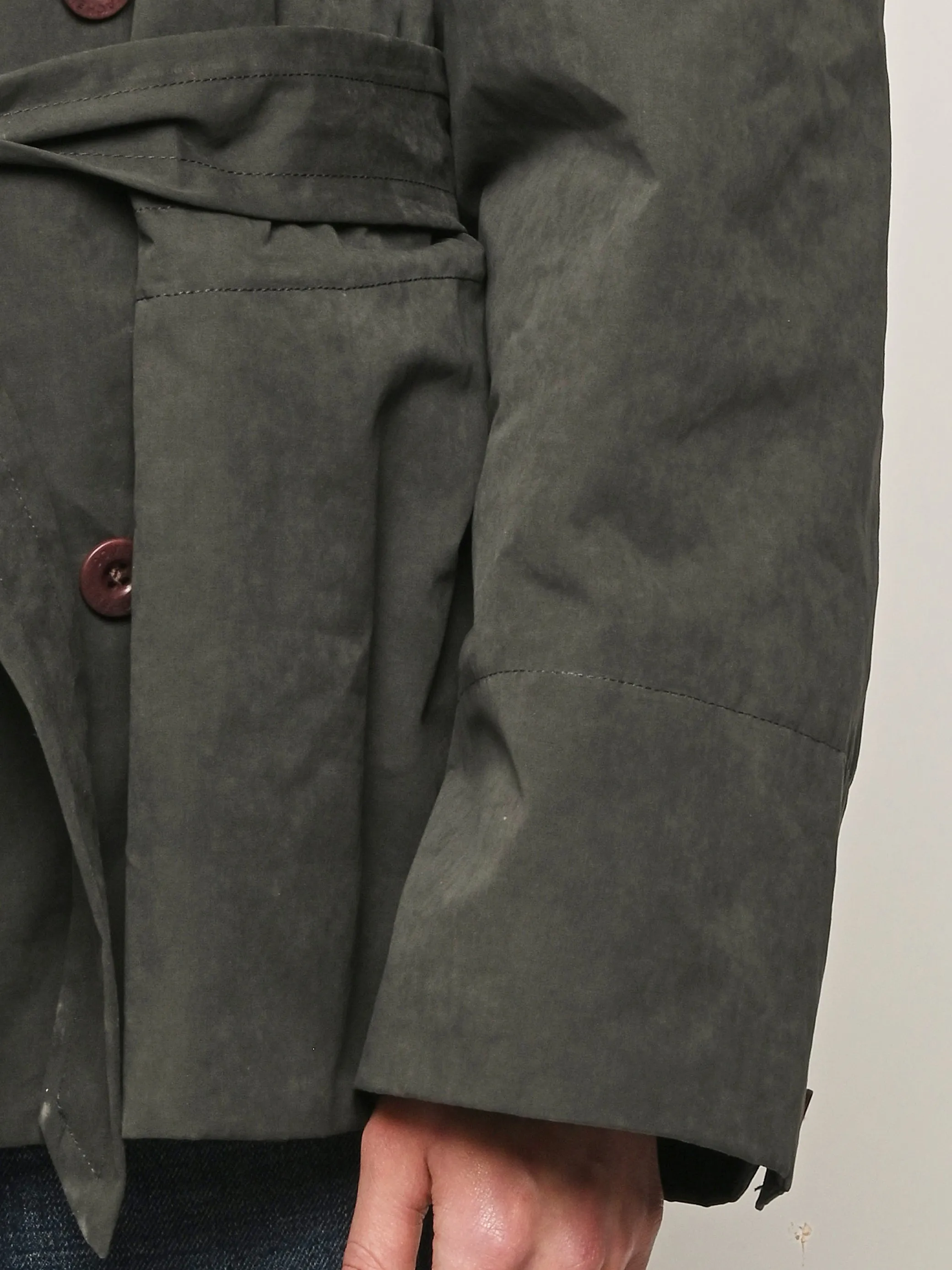 Charcoal Gosland Trench sold by Frances May Houseline product image thumbnail 4