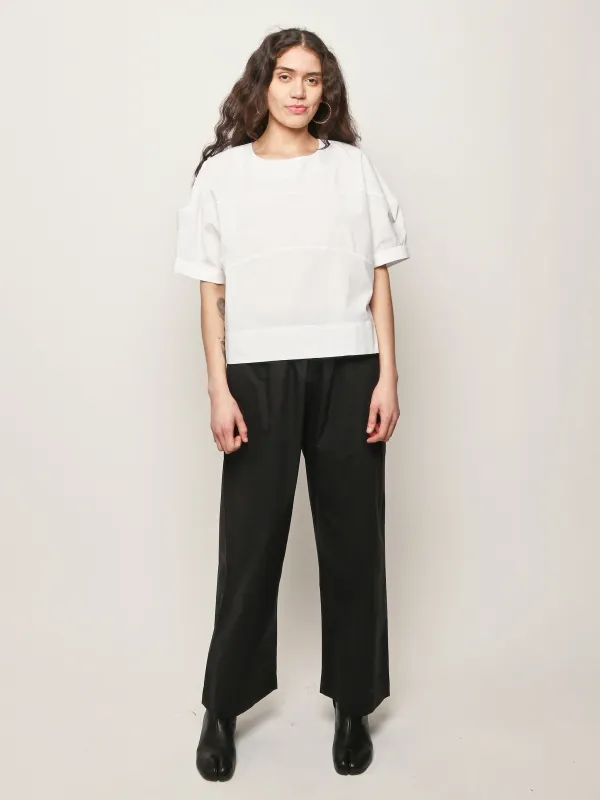 White Rugby Top sold by Frances May Houseline