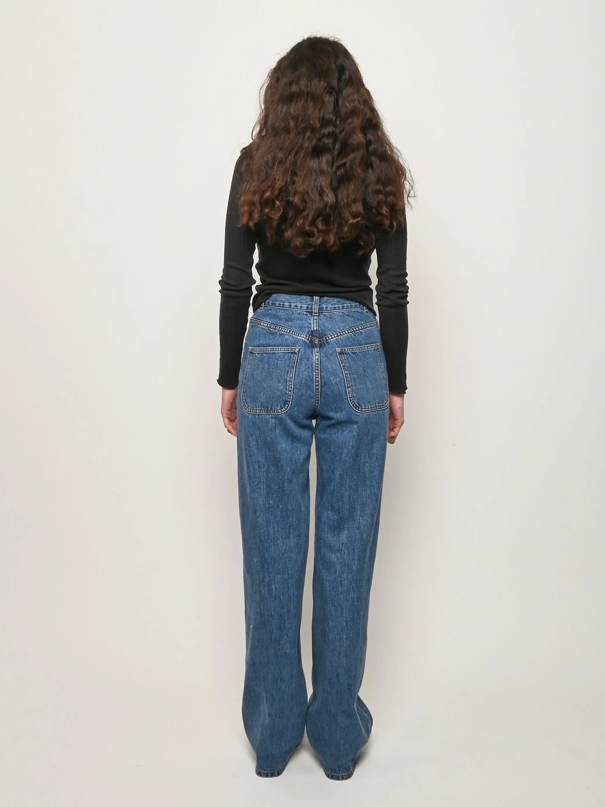 The Bateau Black Pointelle sold by Frances May Houseline product image thumbnail 5