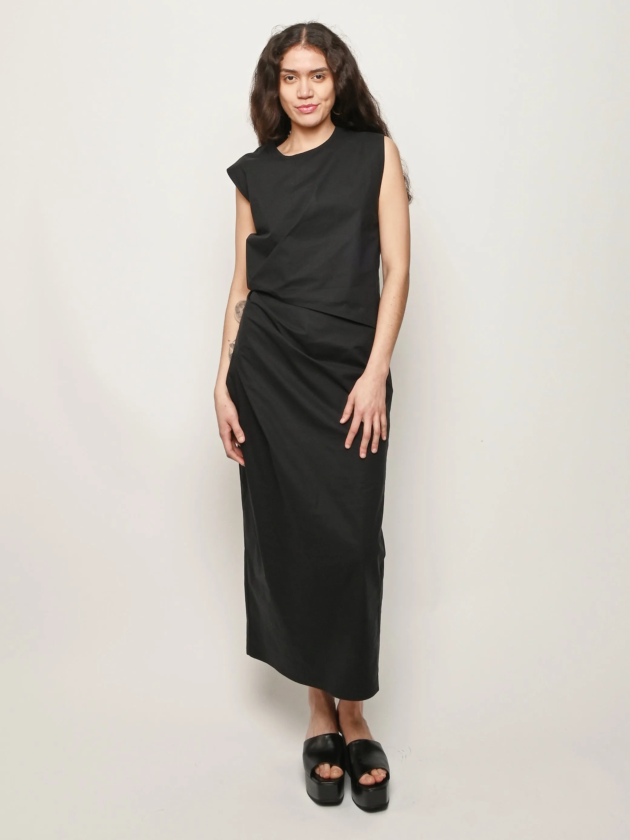 Black Rini Dress sold by Frances May Houseline