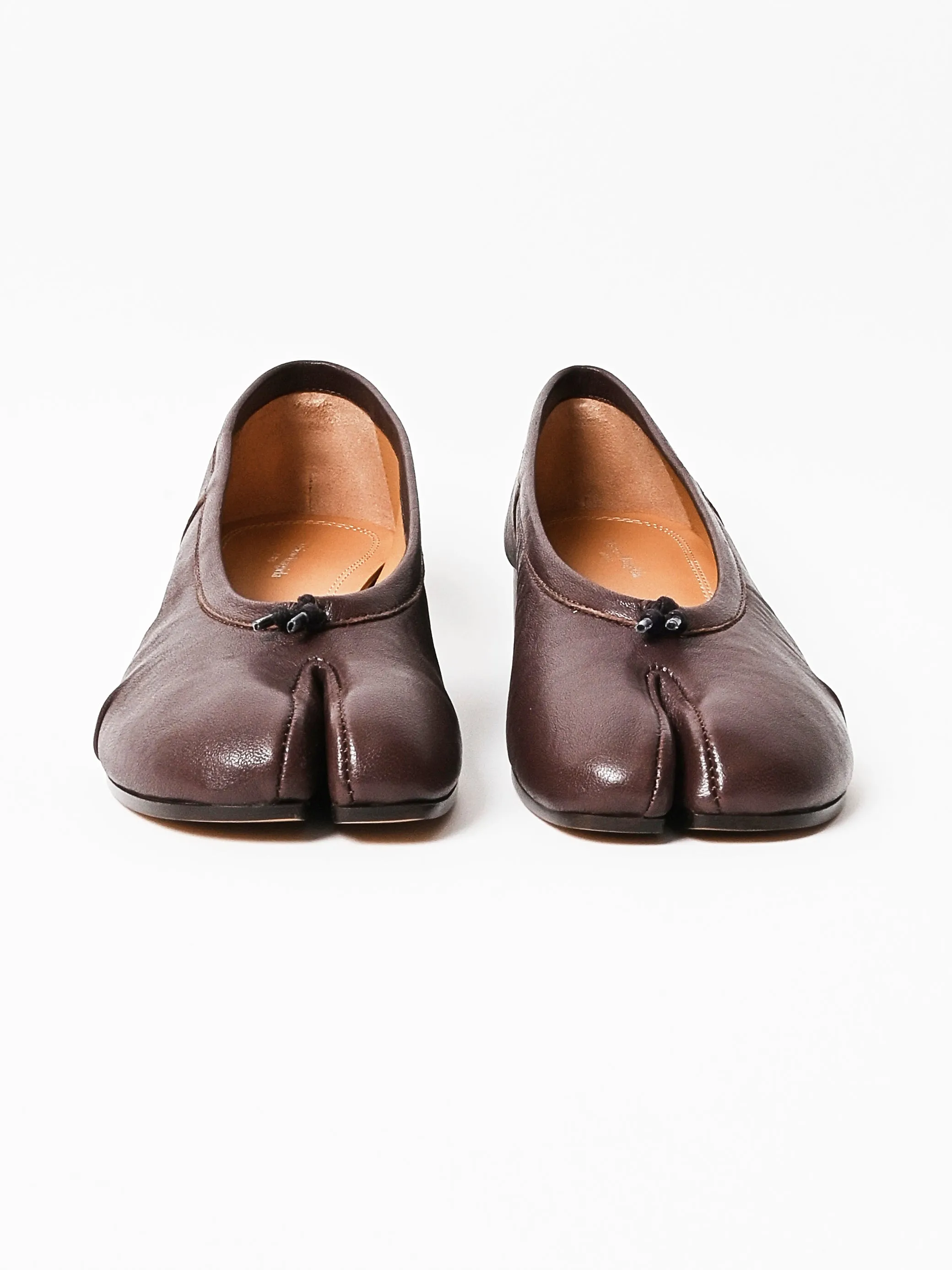 Brown Tabi New Ballerina sold by Frances May Houseline product image thumbnail 5