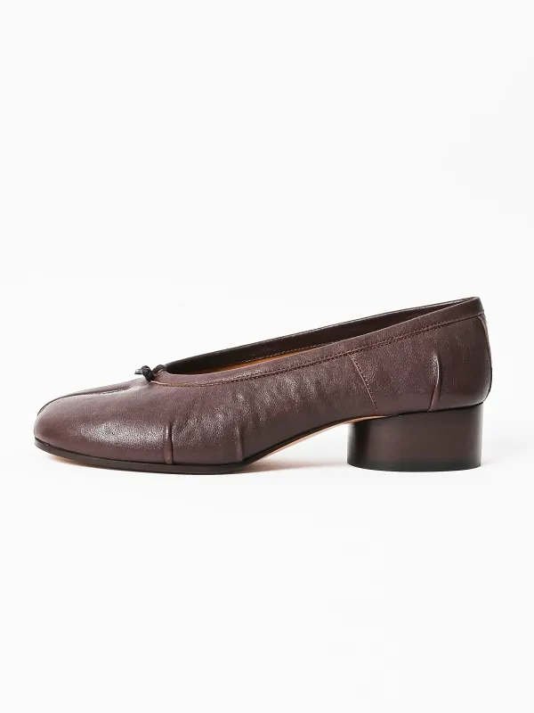 Brown Tabi New Ballerina made by Maison Margiela