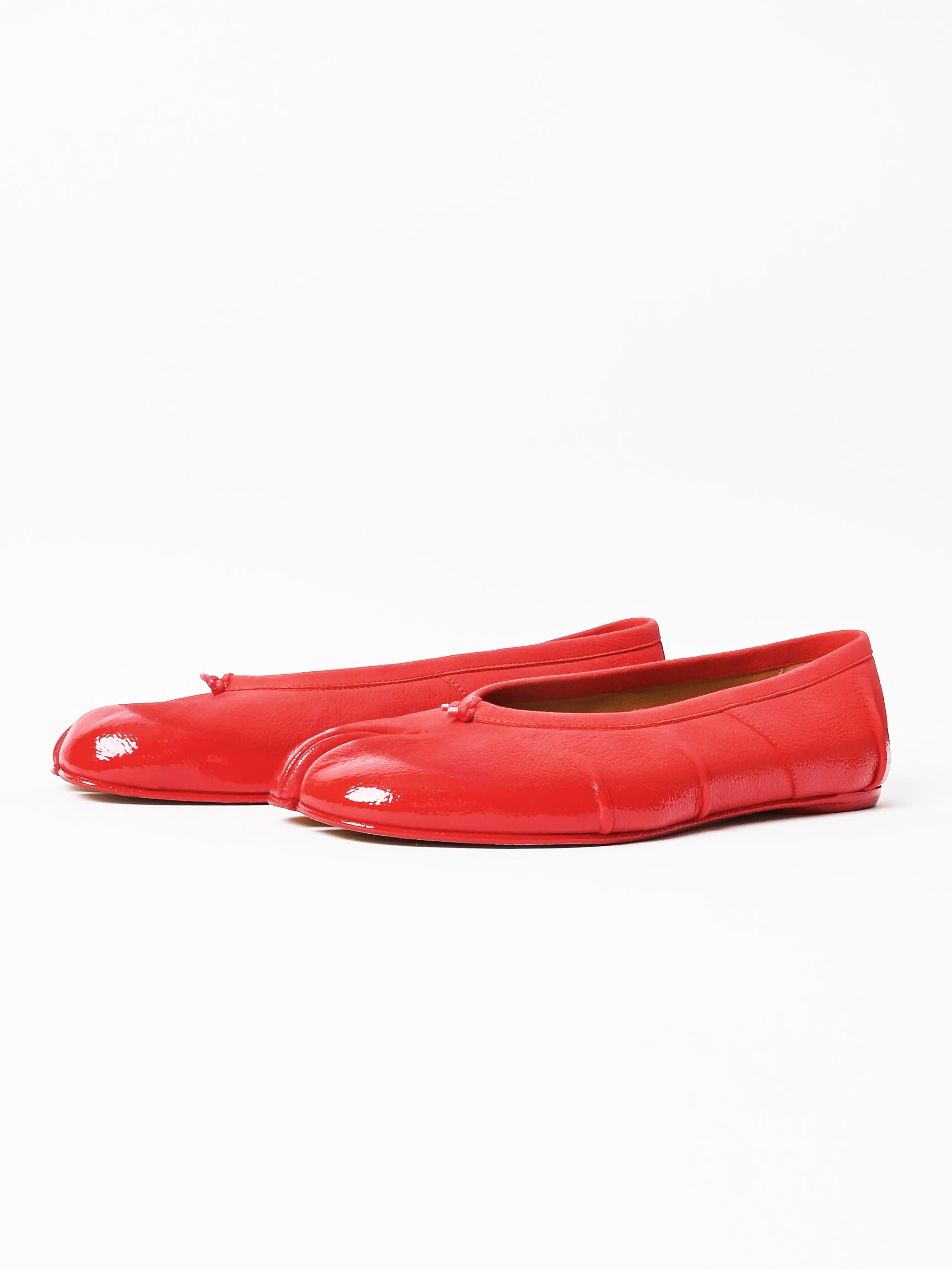 Red Tabi Ballerina sold by Frances May Houseline product image thumbnail 2