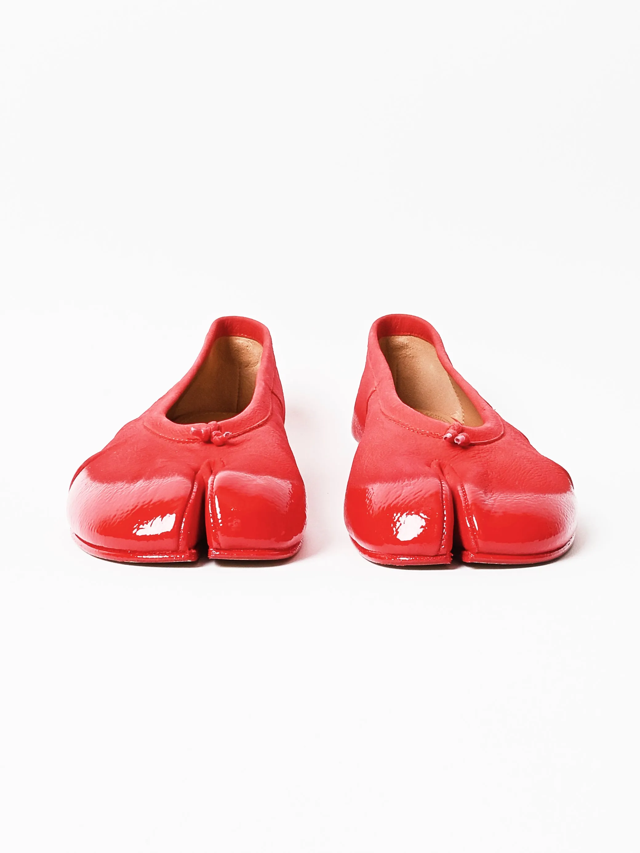 Red Tabi Ballerina sold by Frances May Houseline product image thumbnail 5