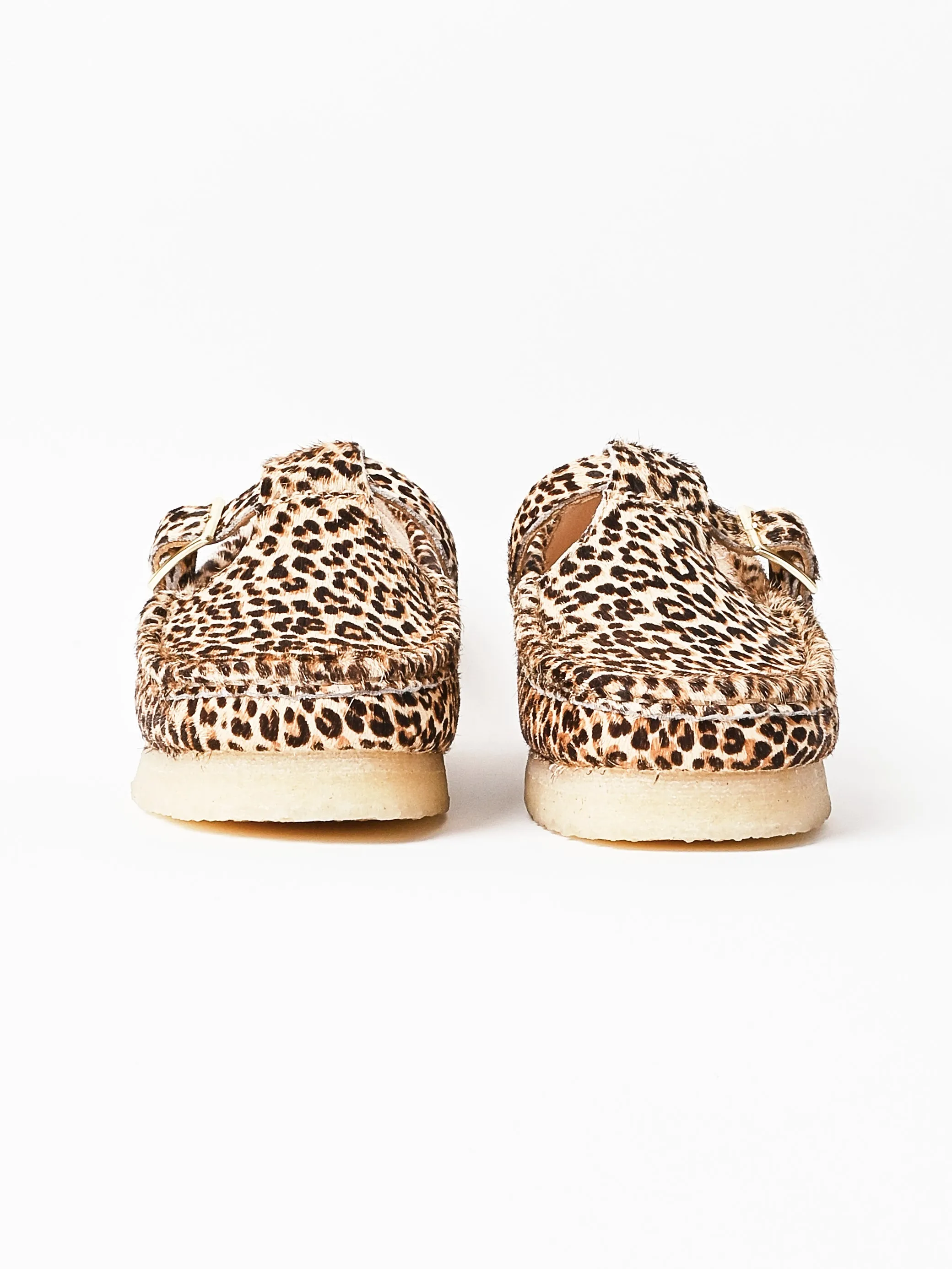 Leopard Print Wallabee T Bar sold by Frances May Houseline product image thumbnail 5