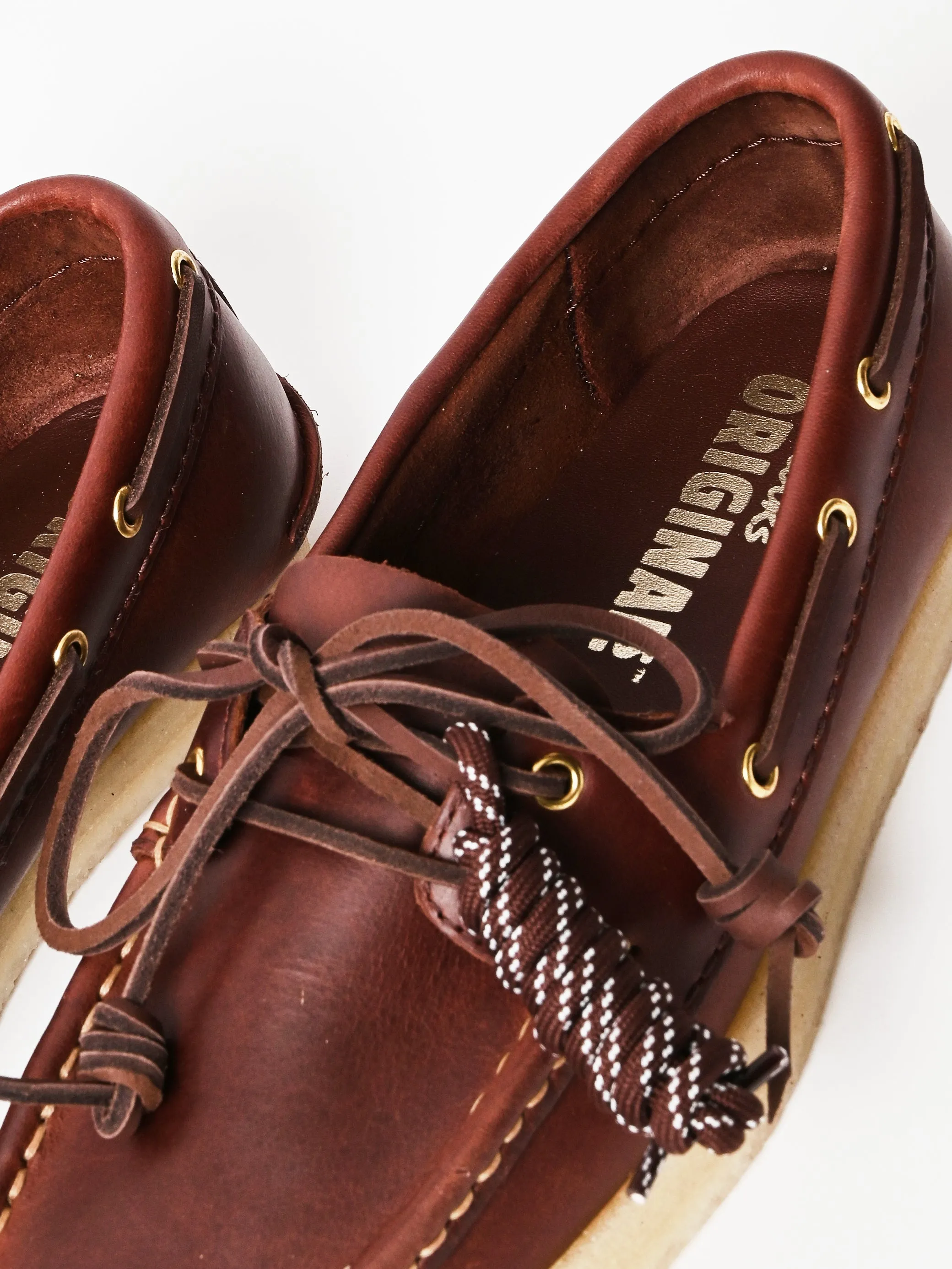 British Tan Leather Women Godney Boat sold by Frances May Houseline product image thumbnail 4