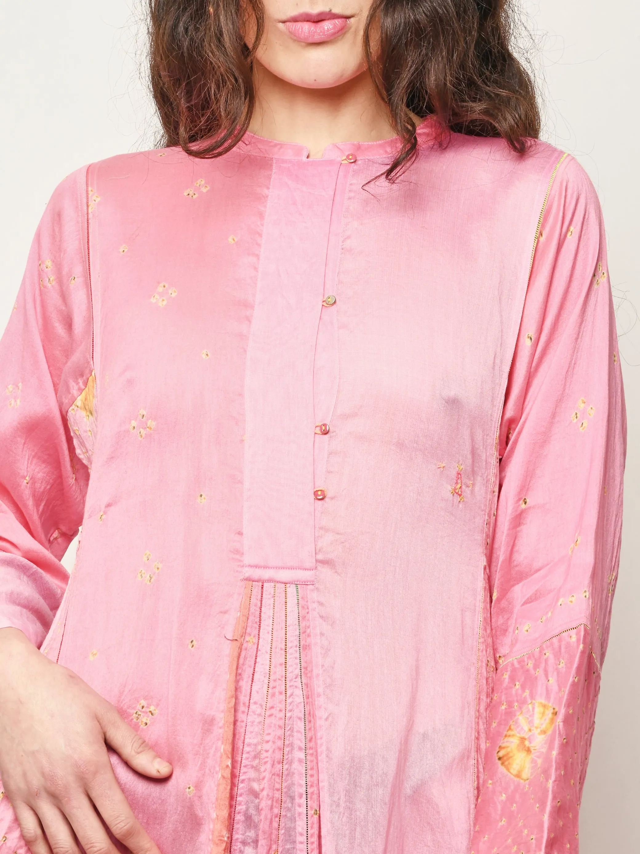 Pink Ladak Dress sold by Frances May Houseline product image thumbnail 3