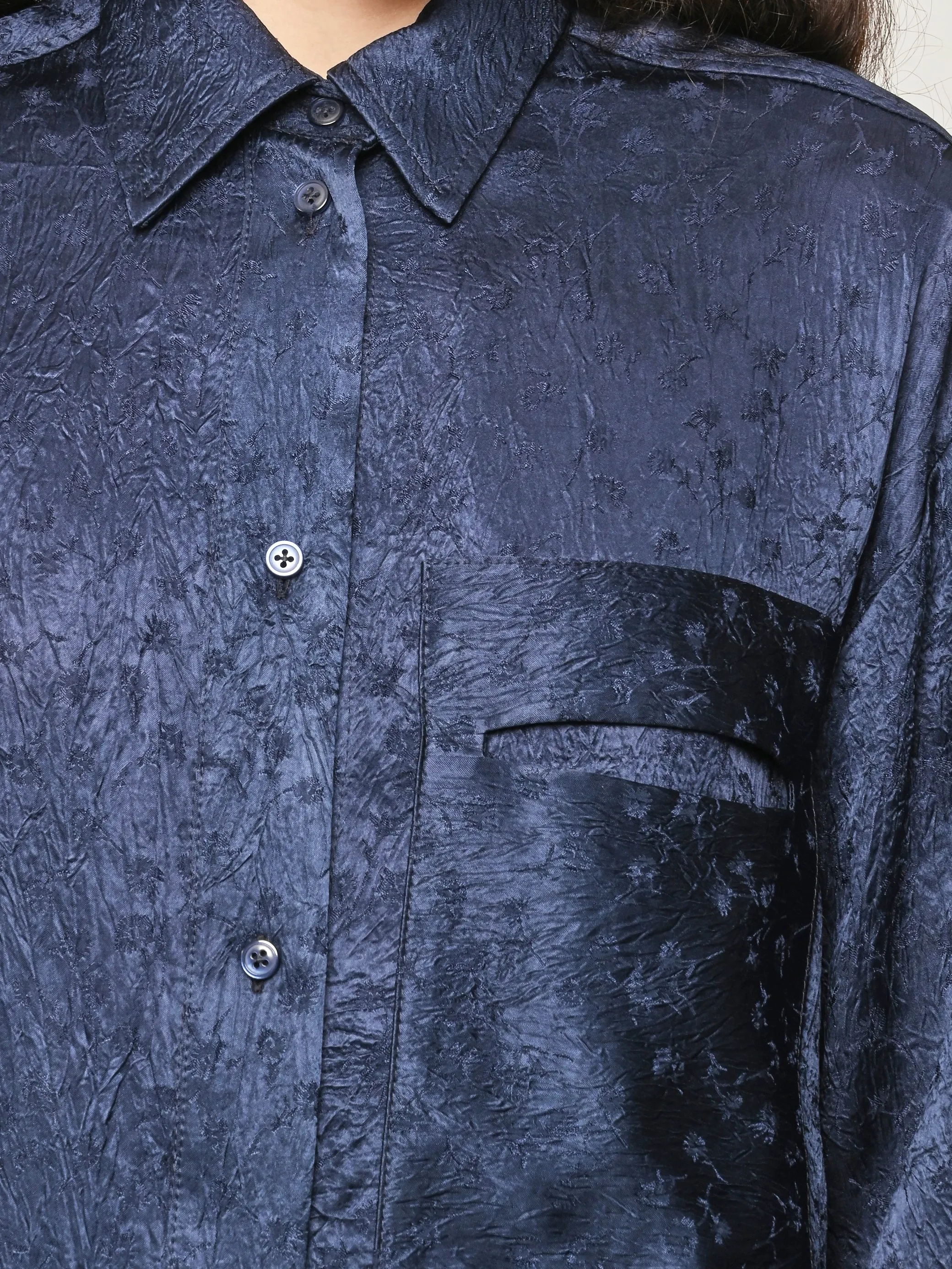 Ink Oversize Pocket Shirt w/ Ties sold by Frances May Houseline product image thumbnail 3