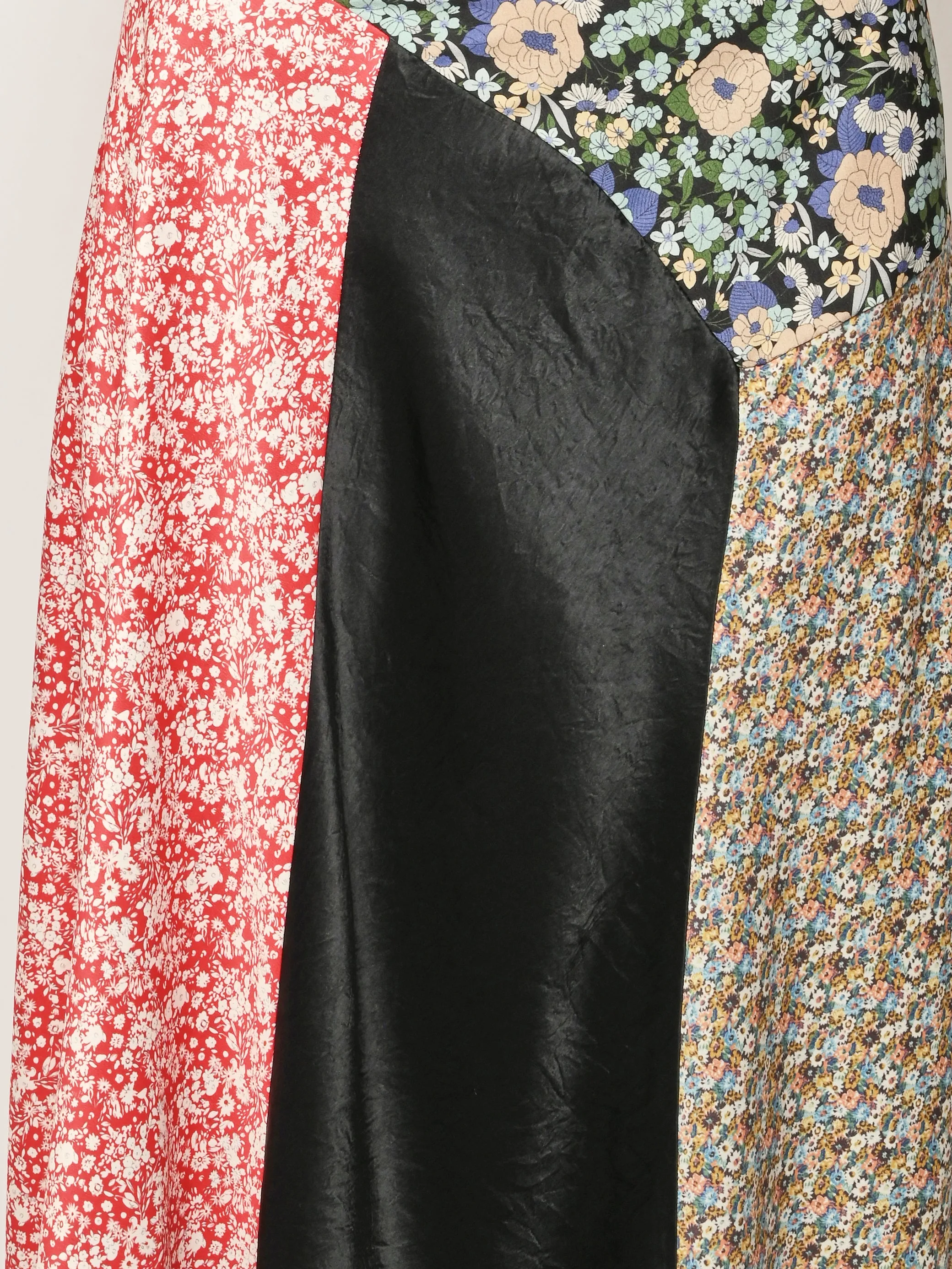 Black/Multi Combo Bias Maxi Dress sold by Frances May Houseline product image thumbnail 4
