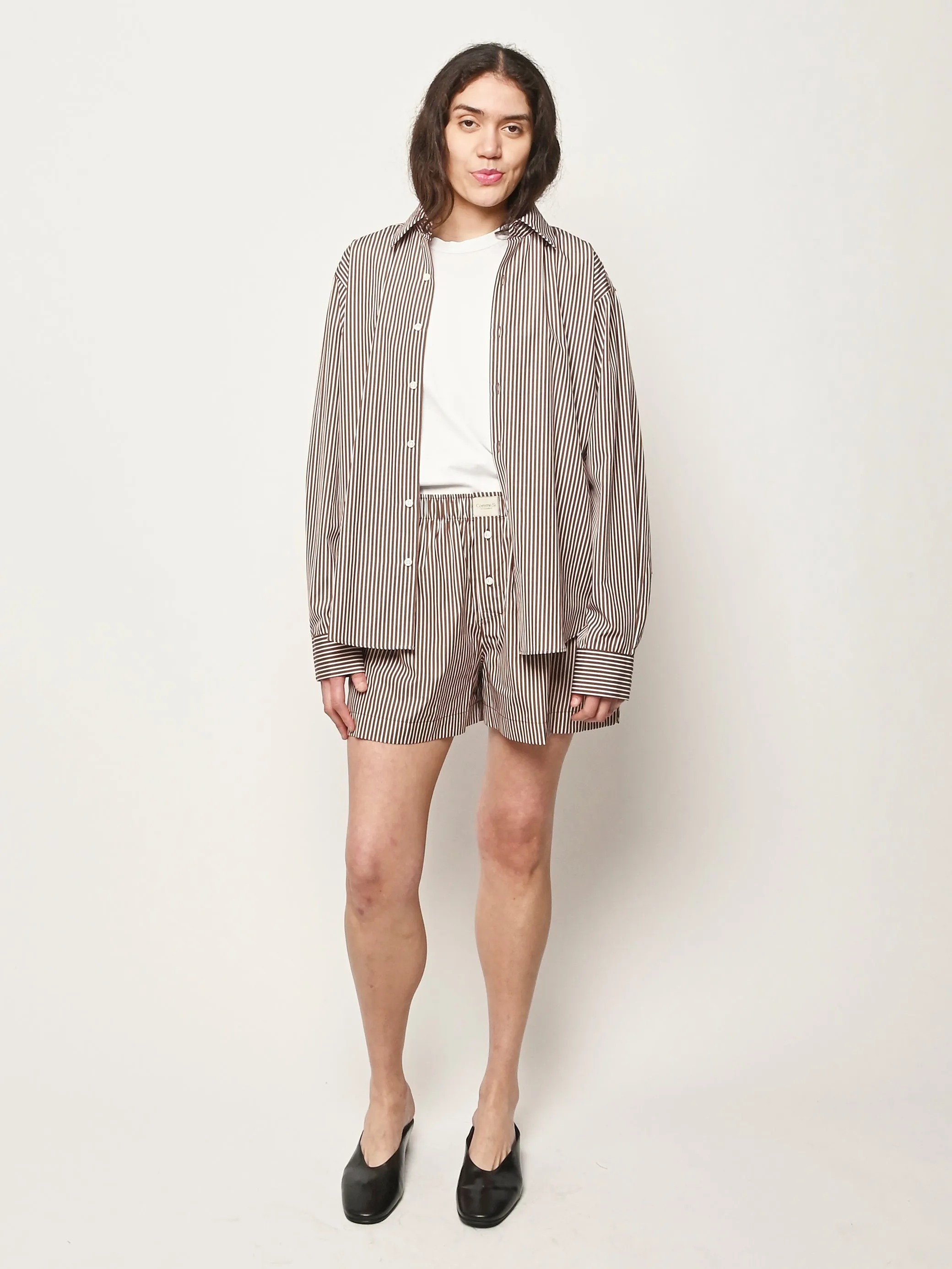 Cortado Stripe La Shirt Classica sold by Frances May Houseline