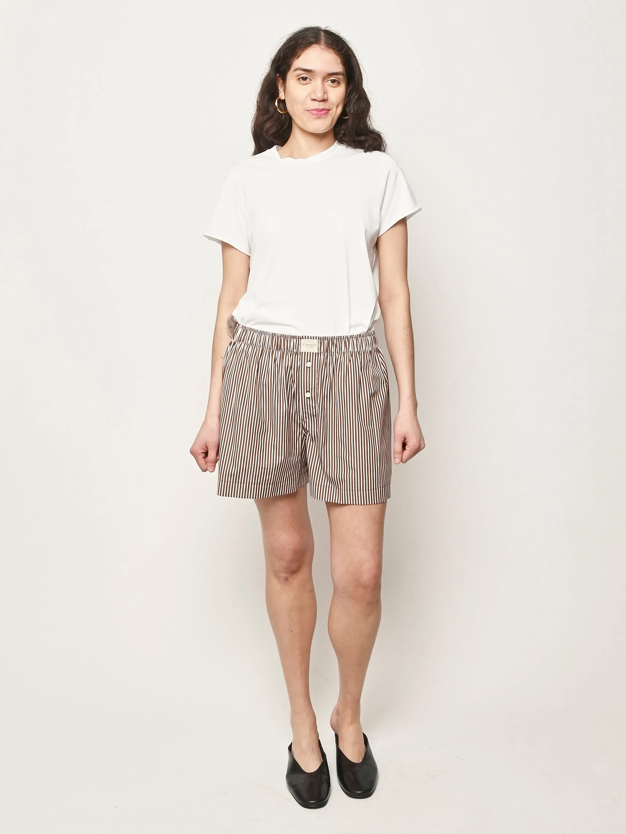 Cortado Stripe La Boxer Classica sold by Frances May Houseline