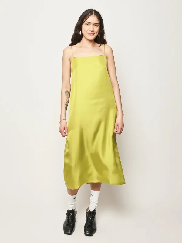 Chartreuse Everyday Dress made by Comme Si
