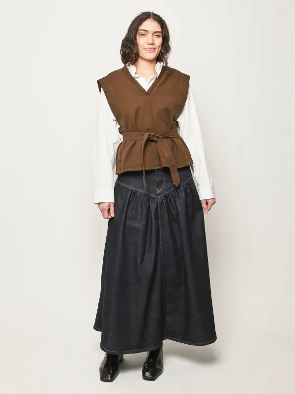 Cacao Chasuble made by Lemaire