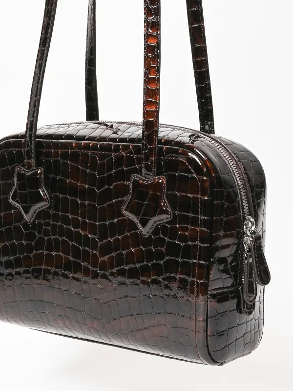 Brown Starla Bag made by Sandy Liang