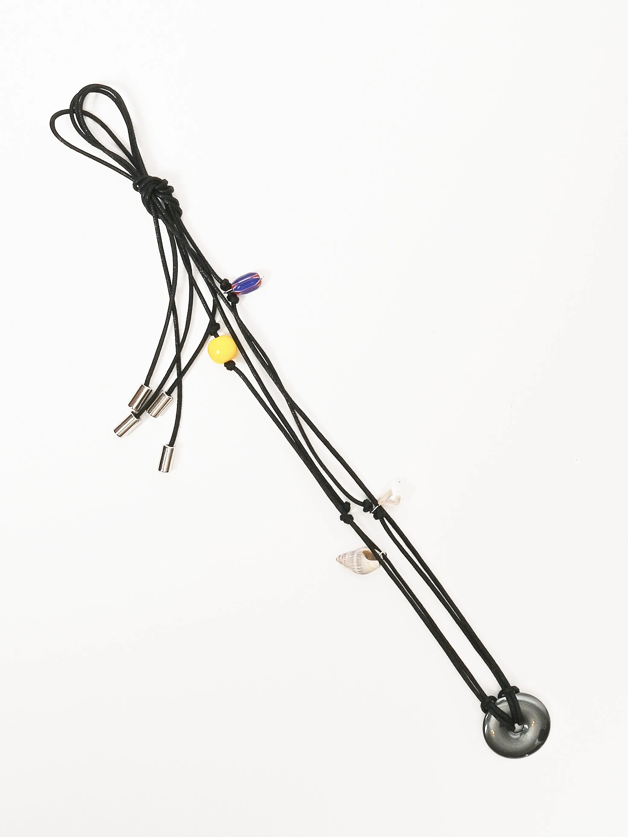 Grey/Yellow Confetti Belt sold by Frances May Houseline