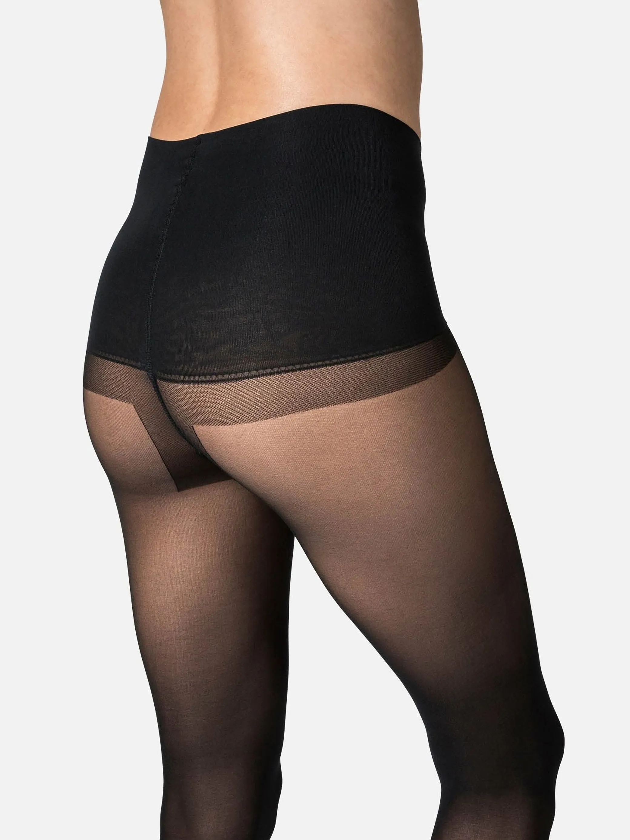 Black Malva Ladder Resistant Leggings sold by Frances May Houseline product image thumbnail 3