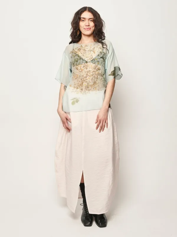 Print S Chiffon T-Shirt made by ANNTIAN